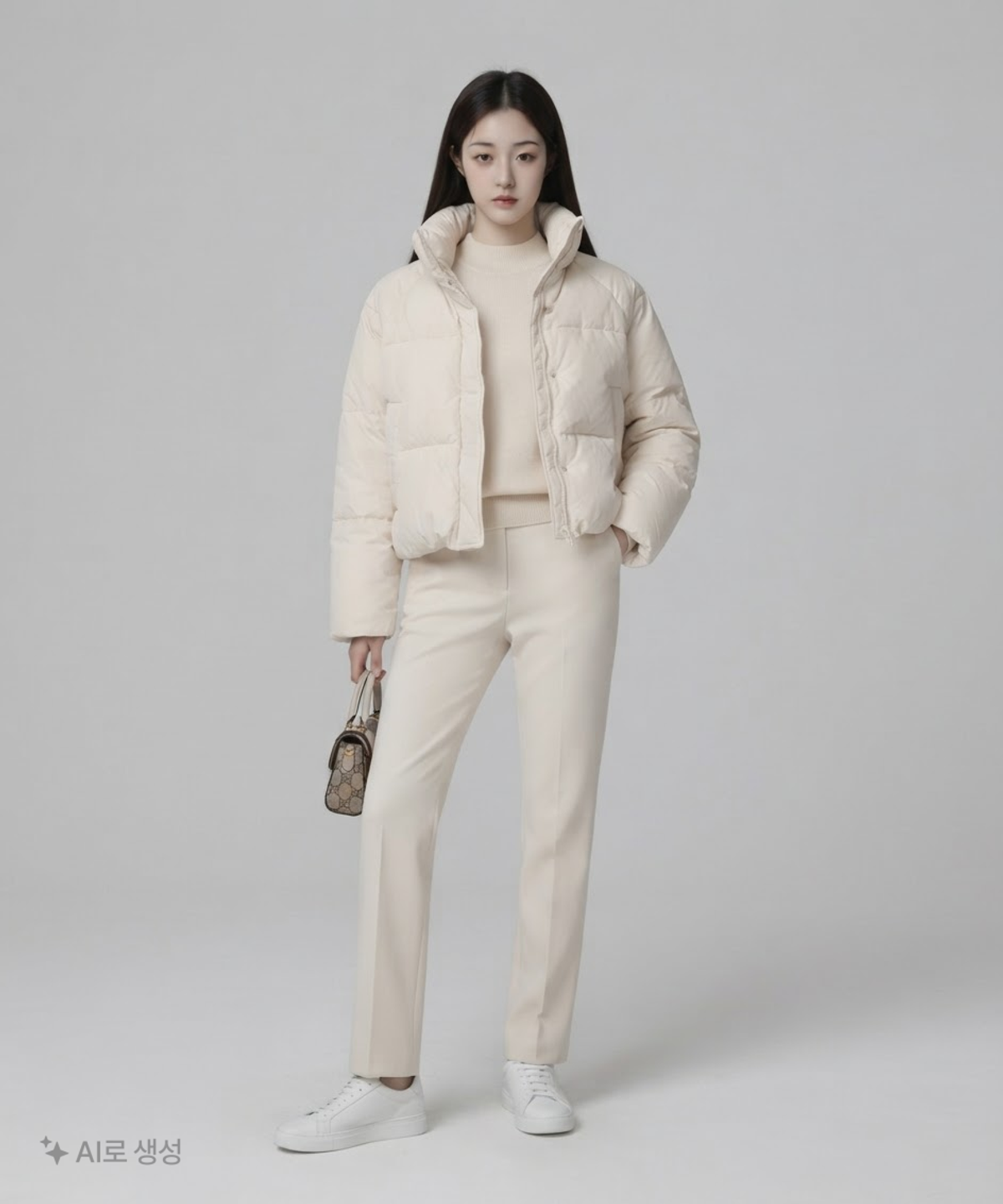 스파오(SPAO) 숏 패딩/숏 헤비 아우터 S
