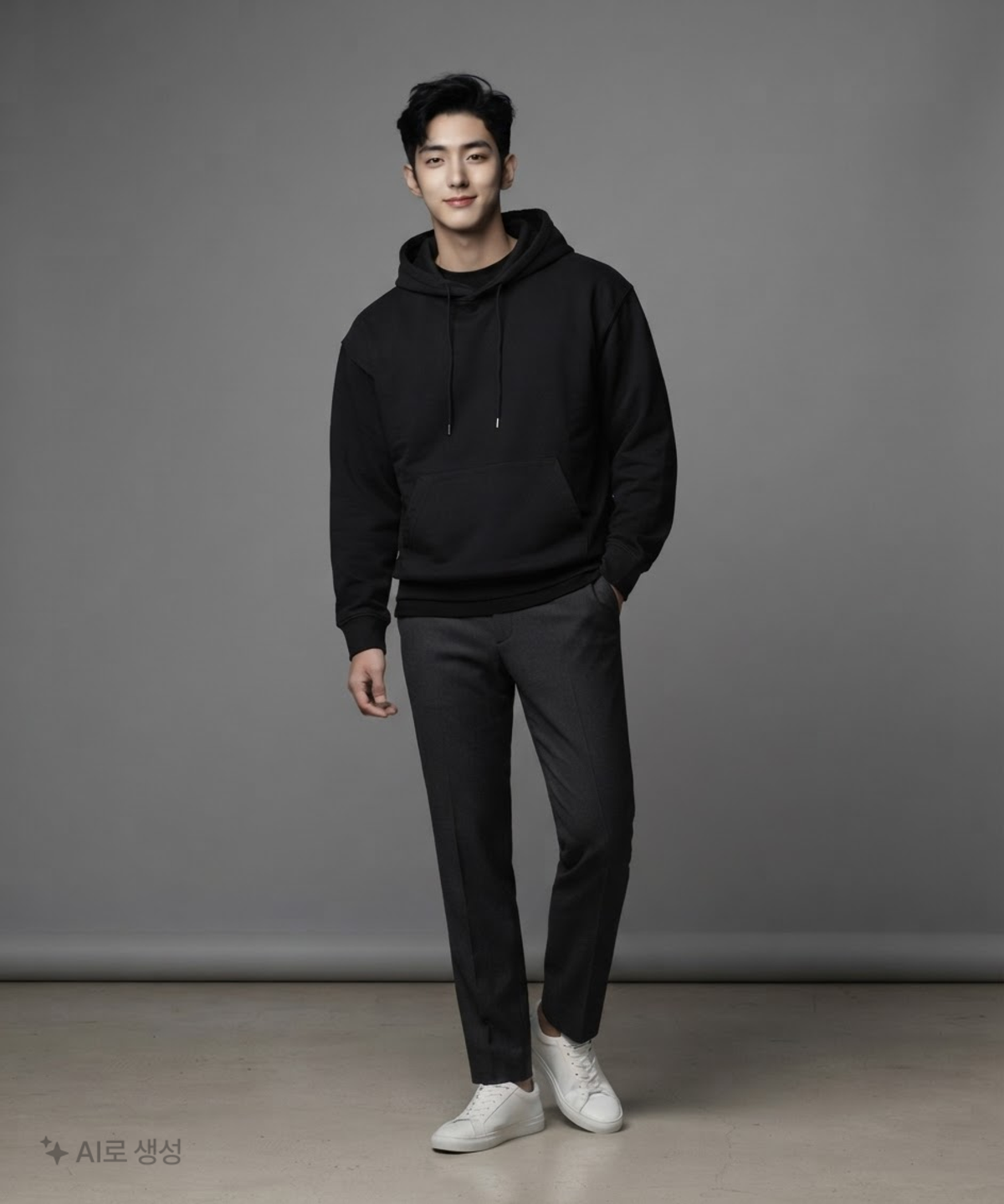 무신사 스탠다드(MUSINSA STANDARD) 후드 티셔츠 XL