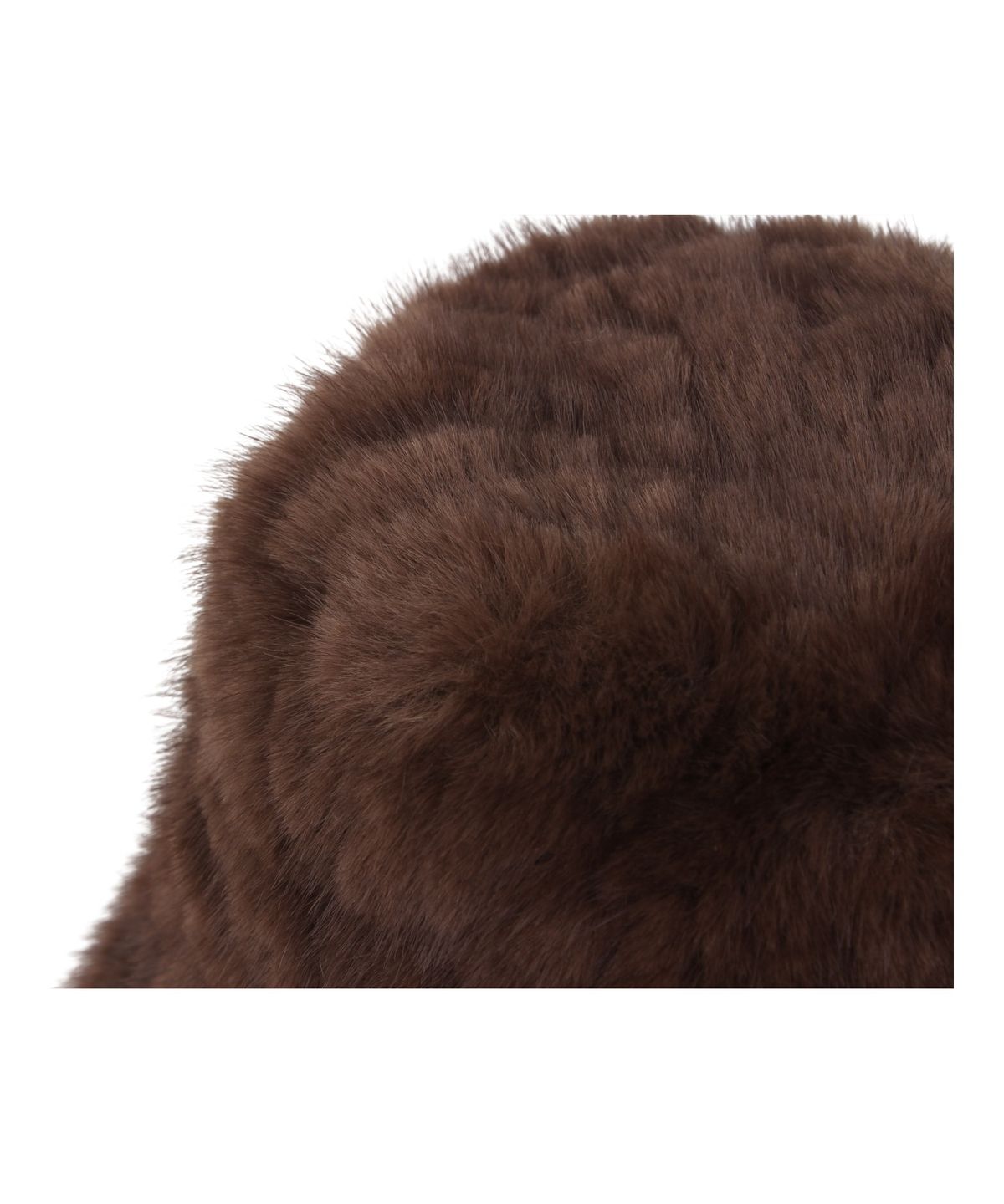 유니버셜 케미스트리(UNIVERSAL CHEMISTRY) Baby Fur Brown Bucket Hat 버킷햇
