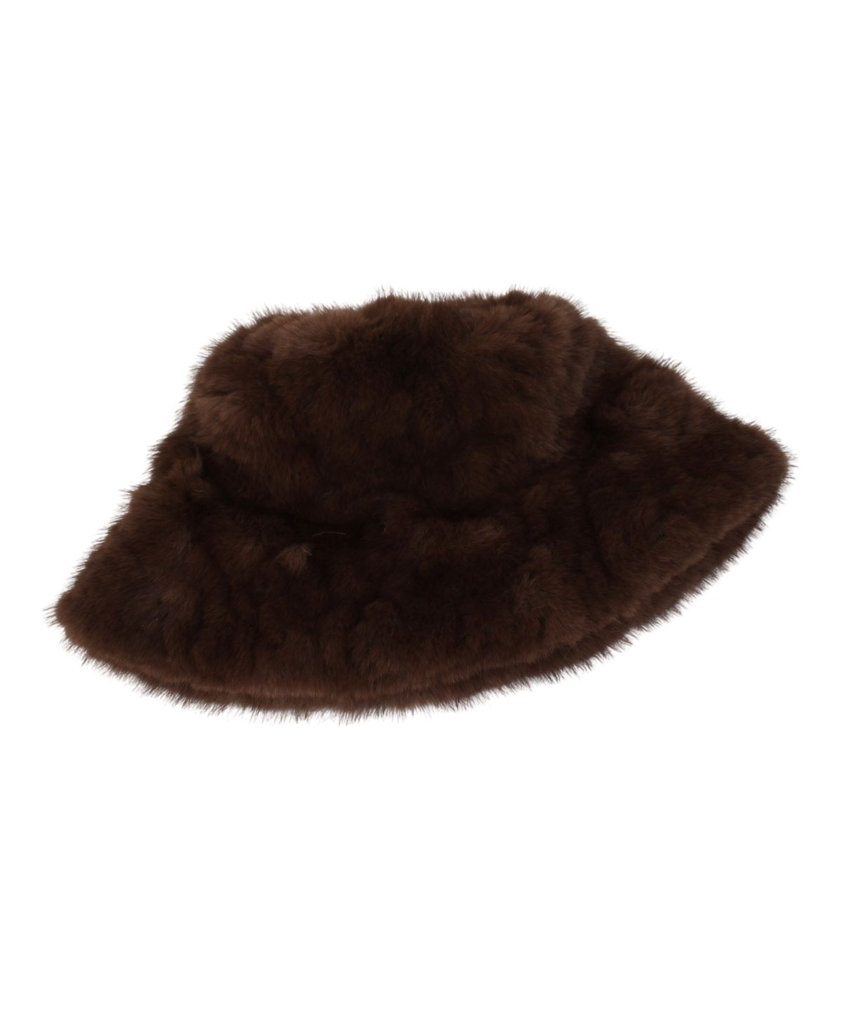 유니버셜 케미스트리(UNIVERSAL CHEMISTRY) Baby Fur Brown Bucket Hat 버킷햇