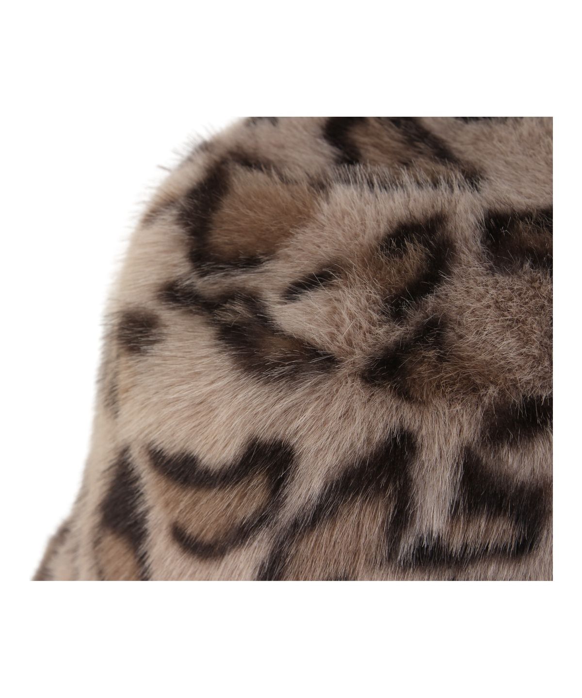 유니버셜 케미스트리(UNIVERSAL CHEMISTRY) Leopord Fur Bucket Hat 버킷햇