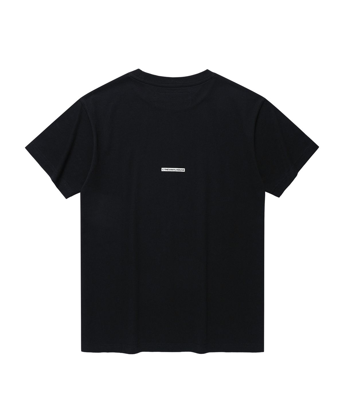더바이닐하우스(THEVINYLHOUSE) [더바이닐하우스 X 엑디즈] HOUSE OF HERO TEE BLACK
