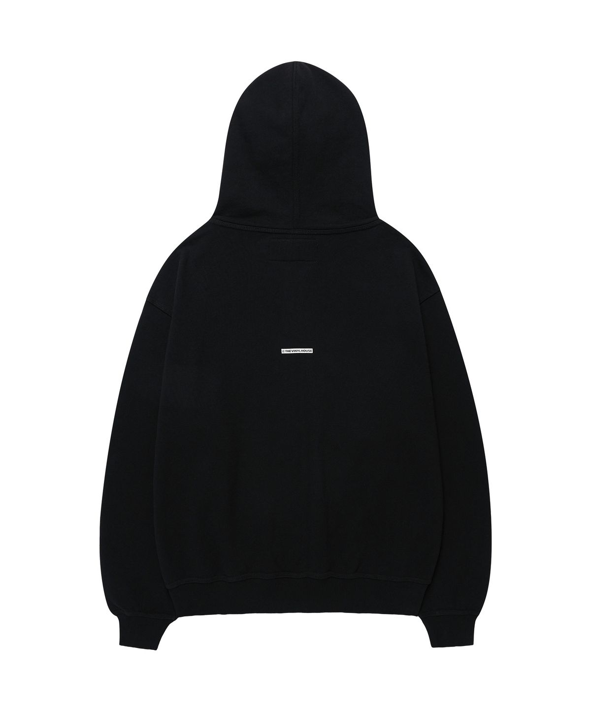 더바이닐하우스(THEVINYLHOUSE) [더바이닐하우스 X 엑디즈] HOODIE ZIP-UP BLACK