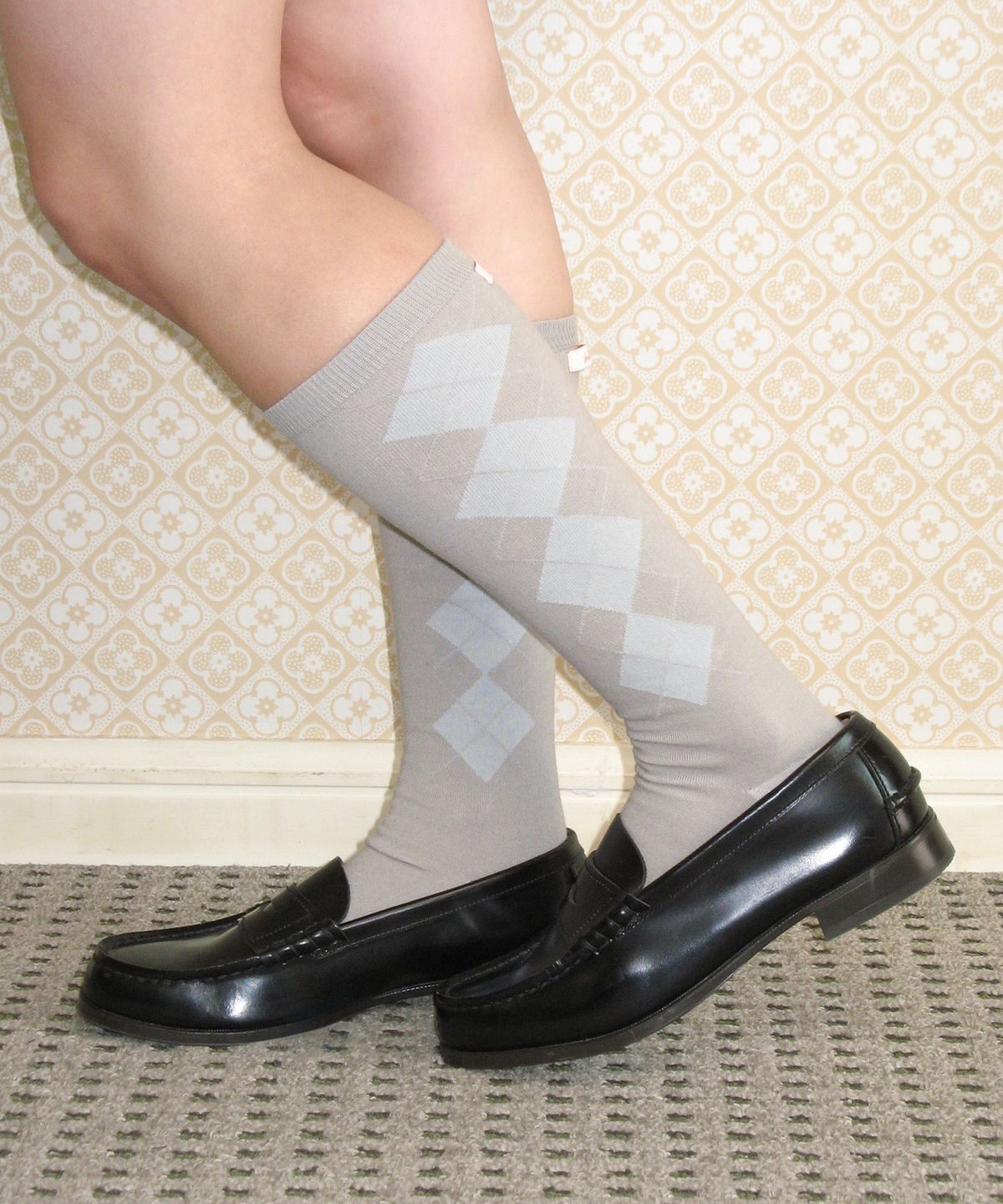 아메스 월드와이드(AMES-WORLDWIDE) [3 PACK] CLASSIC ARGYLE SOCKS MULTI