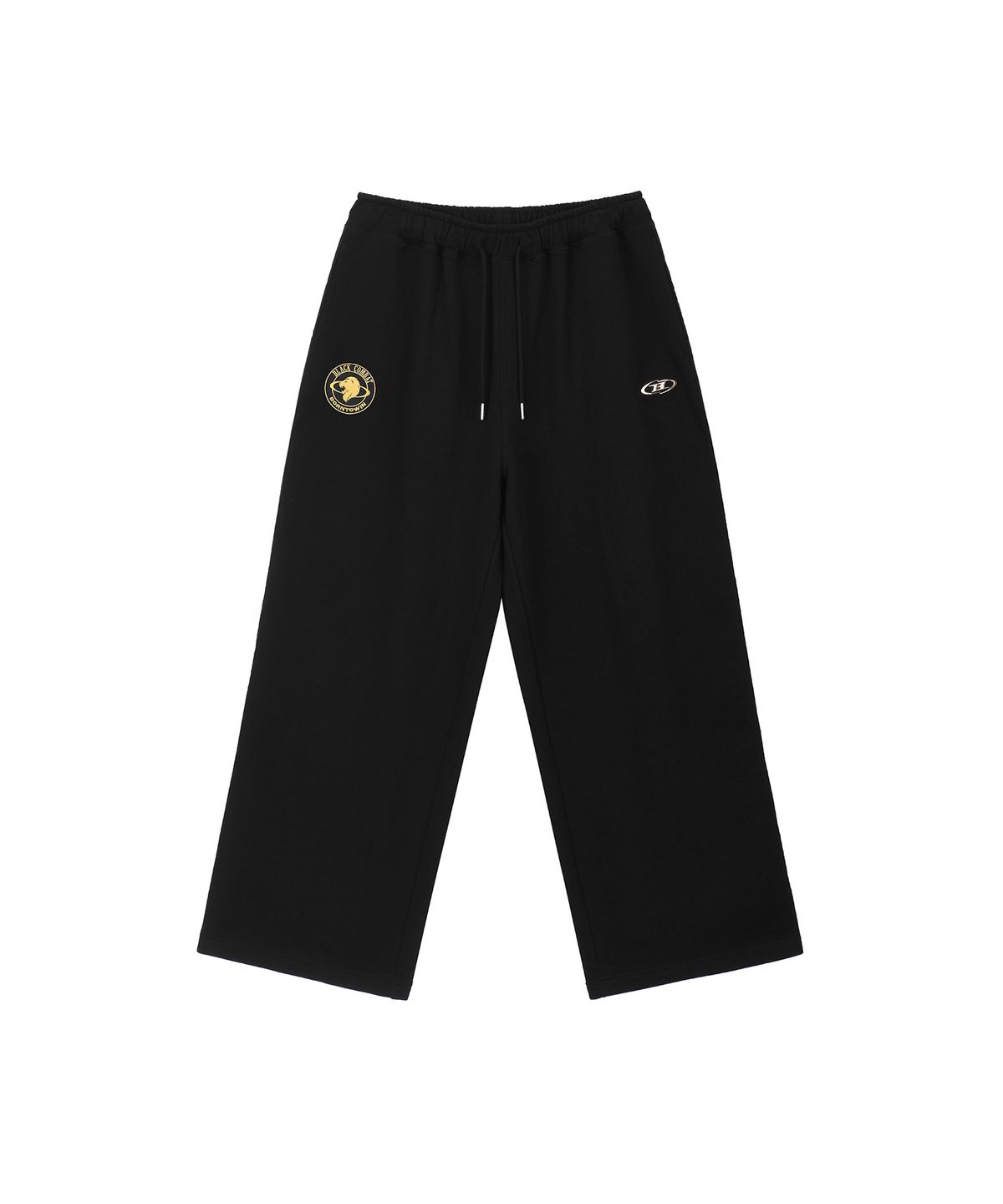 본투윈(BORN TO WIN) [BORNTOWIN X BLACK COMBAT] SWEAT PANTS [BLACK]