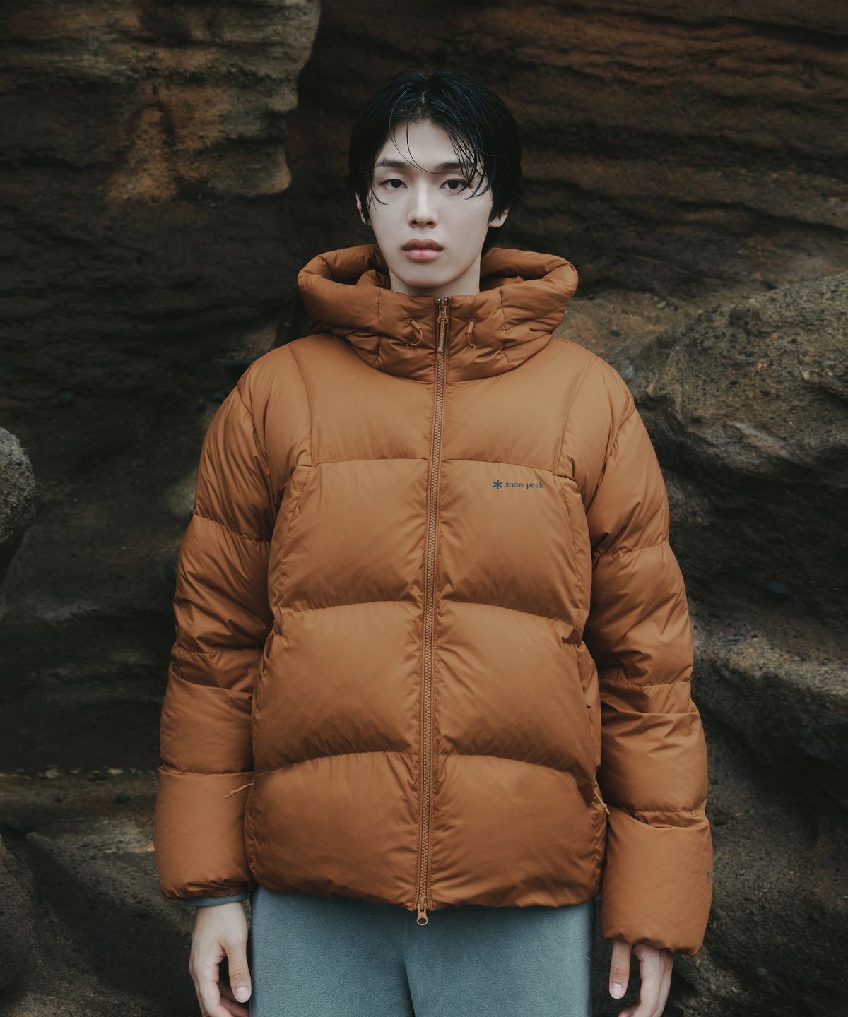 스노우피크 어패럴(SNOWPEAK APPAREL) 에어노바 퍼텍스 퀀텀 에어 헤비 다운 자켓 (S26WMPDJ14) Orange