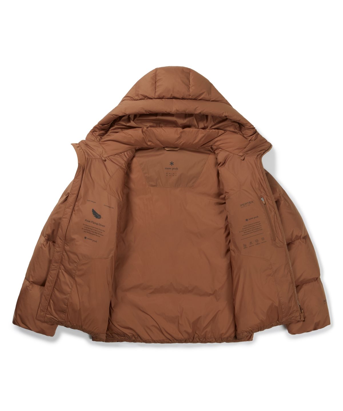스노우피크 어패럴(SNOWPEAK APPAREL) 에어노바 퍼텍스 퀀텀 에어 헤비 다운 자켓 (S26WMPDJ14) Orange