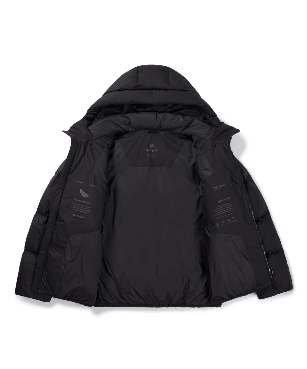 스노우피크 어패럴(SNOWPEAK APPAREL) 에어노바 퍼텍스 퀀텀 에어 헤비 다운 자켓 (S26WMPDJ14) Black