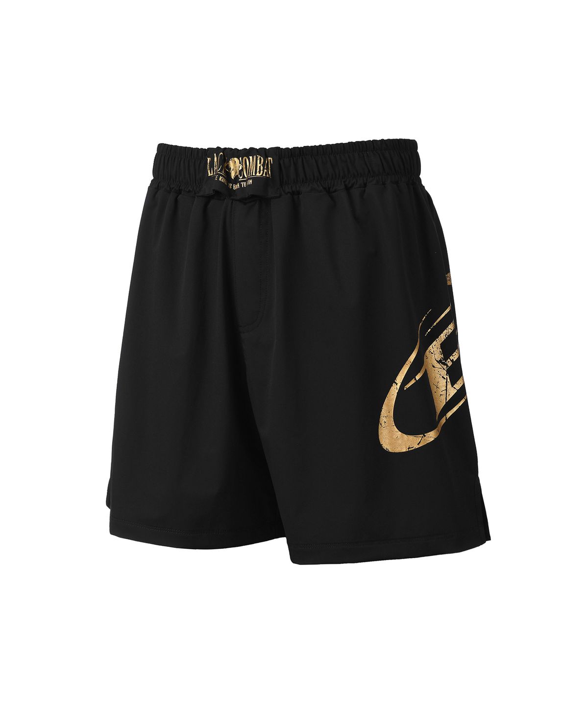 본투윈(BORN TO WIN) [BORNTOWIN X BLACK COMBAT] THE KING SHORTS [BLACK]
