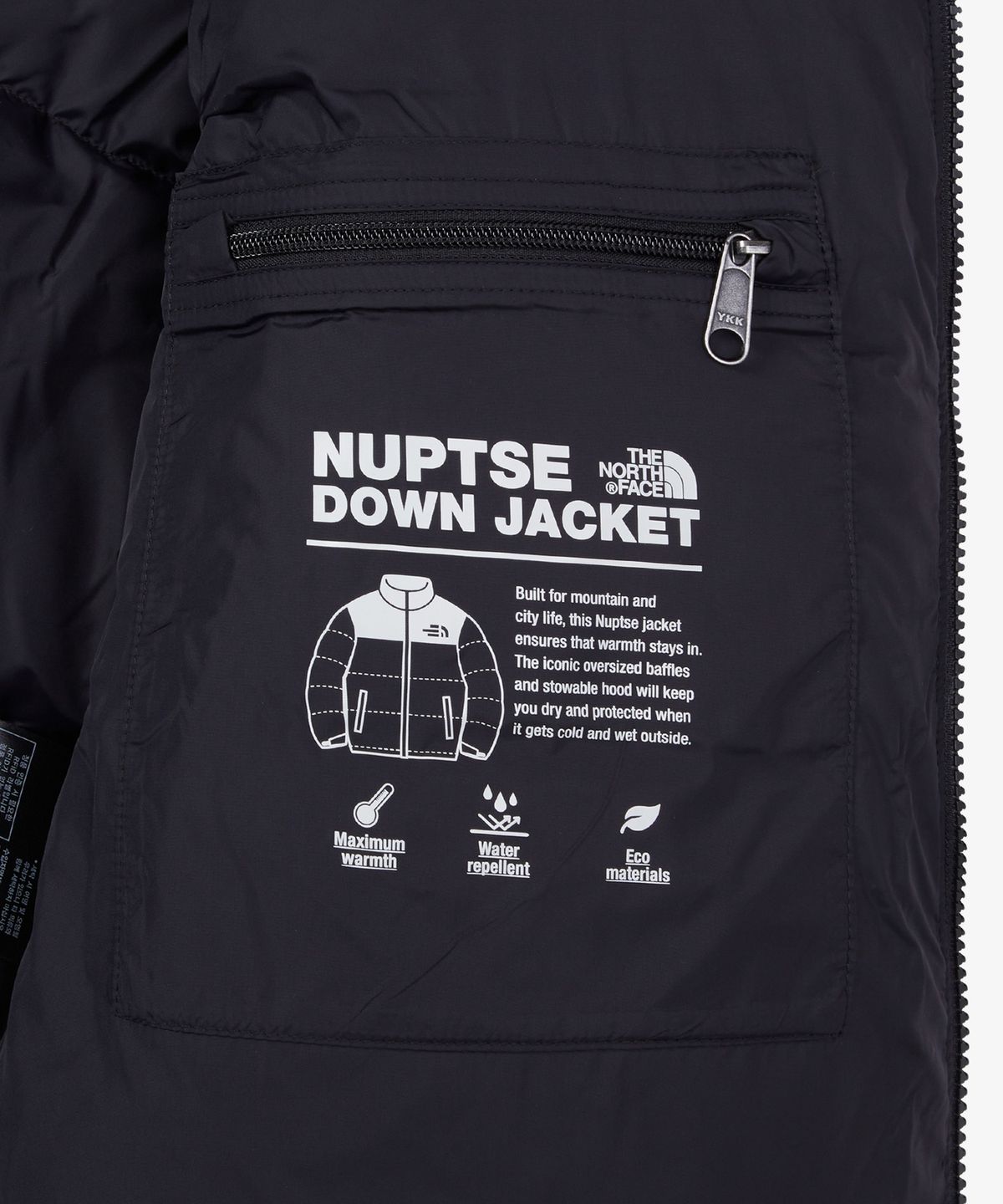 노스페이스(THE NORTH FACE) NJ1DS75B 남성 1996 레트로 눕시 다운 자켓 REAL BLACK