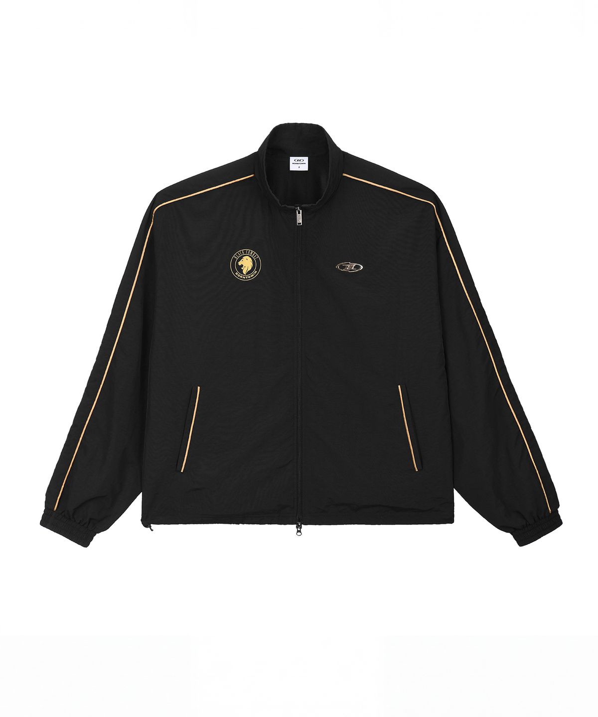 본투윈(BORN TO WIN) [BORNTOWIN X BLACK COMBAT] WIND BREAKER JACKET [BLACK]