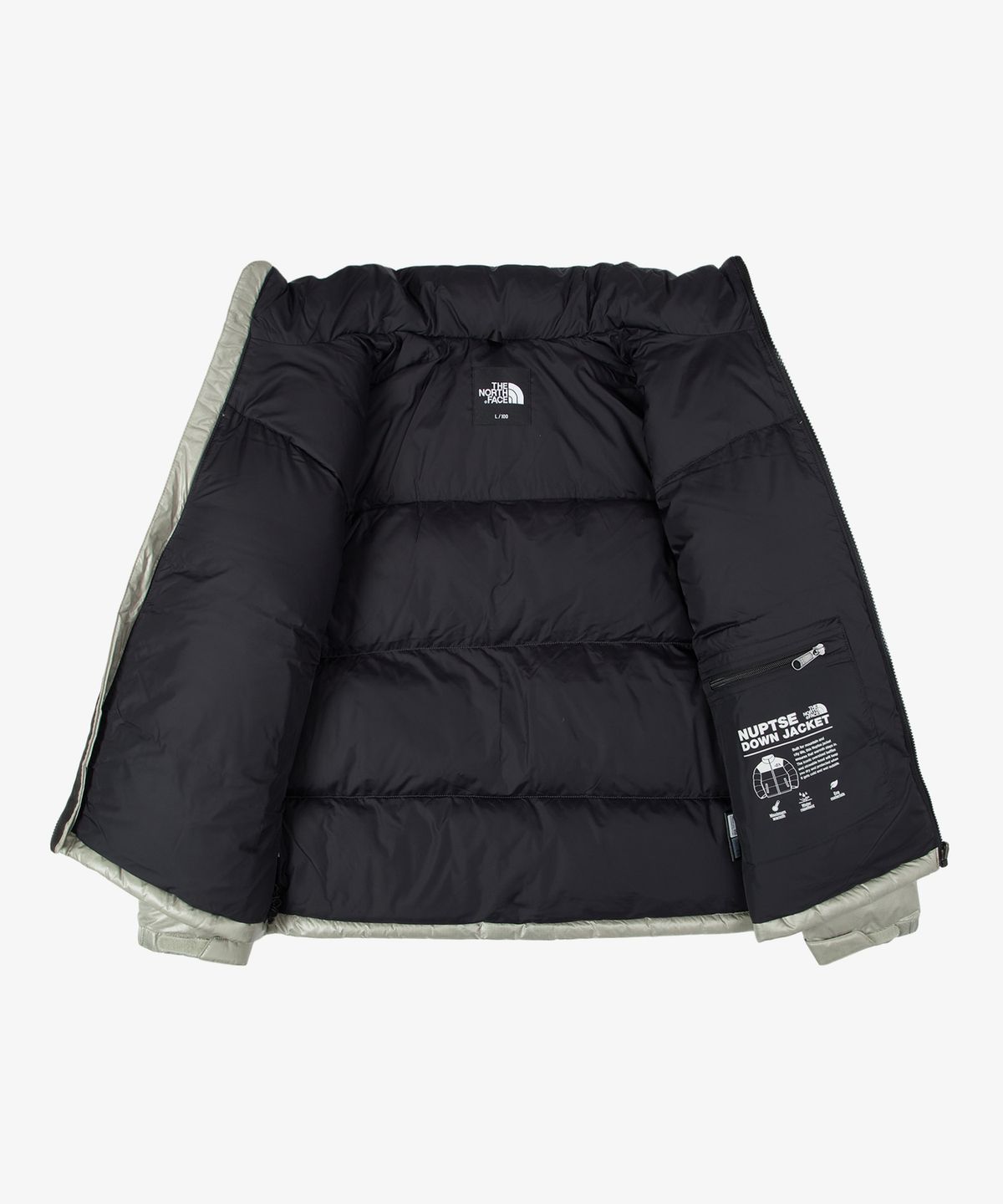 노스페이스(THE NORTH FACE) NJ1DS75C 남성 1996 레트로 눕시 다운 자켓 GRAYISH KHAKI