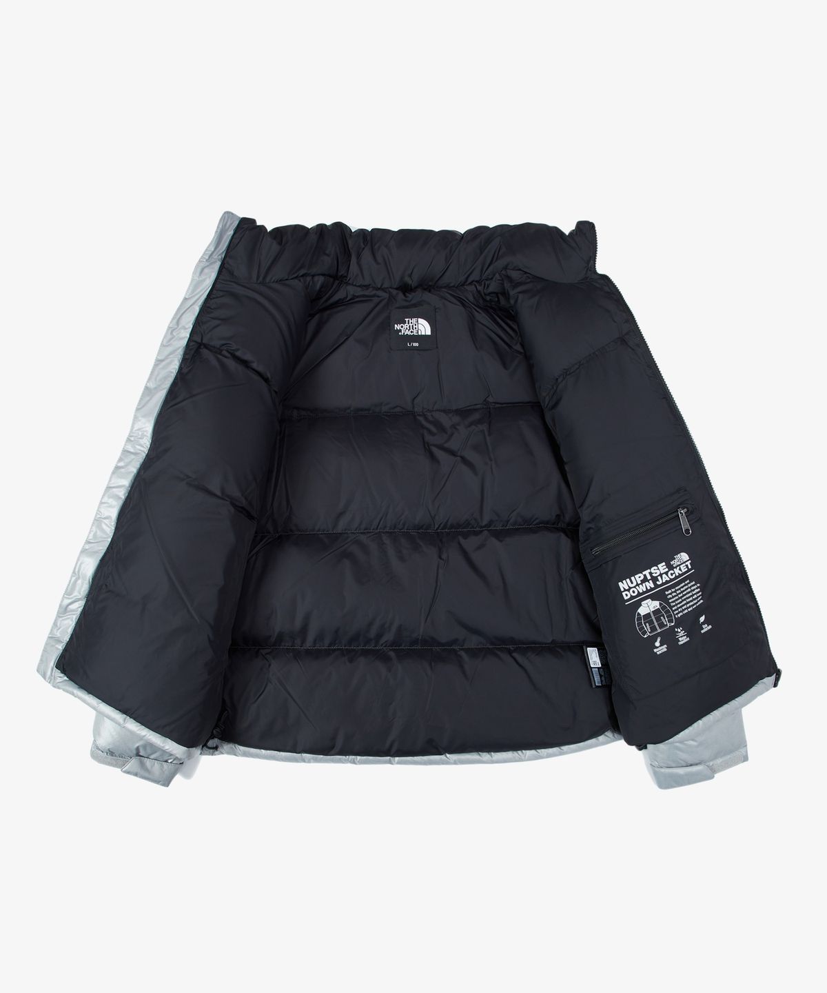노스페이스(THE NORTH FACE) NJ1DS75D 남성 1996 레트로 눕시 다운 자켓 LIGHT GRAY