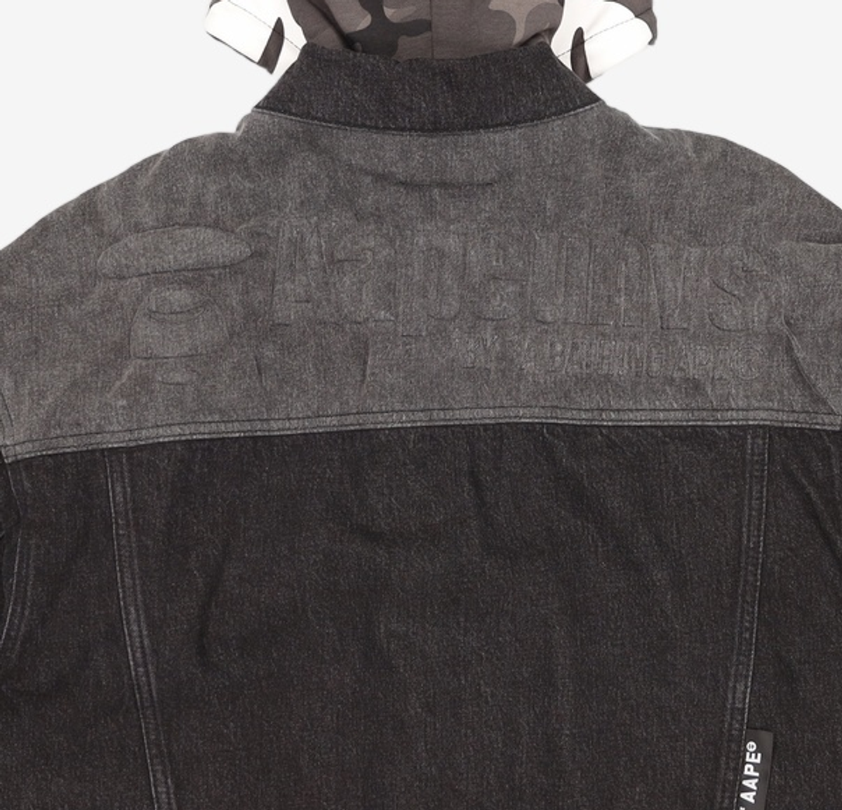 에이프 바이 베이프(AAPE BY A BATHING APE) 데님/트러커 재킷 L