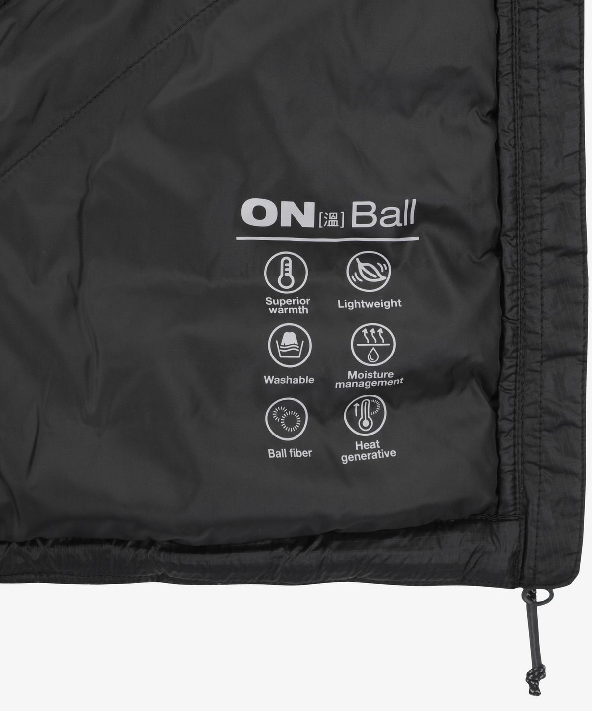 노스페이스(THE NORTH FACE) WAJ3NS301A 벤투스 27 온볼 패딩 자켓 BLACK