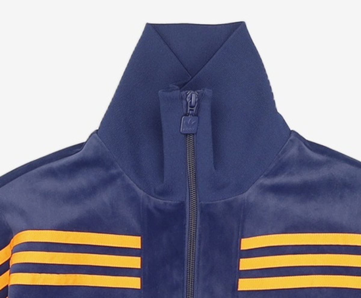 아디다스(ADIDAS) 70s 벨루어 트랙탑 - 네이비:오렌지 / JN8287 M