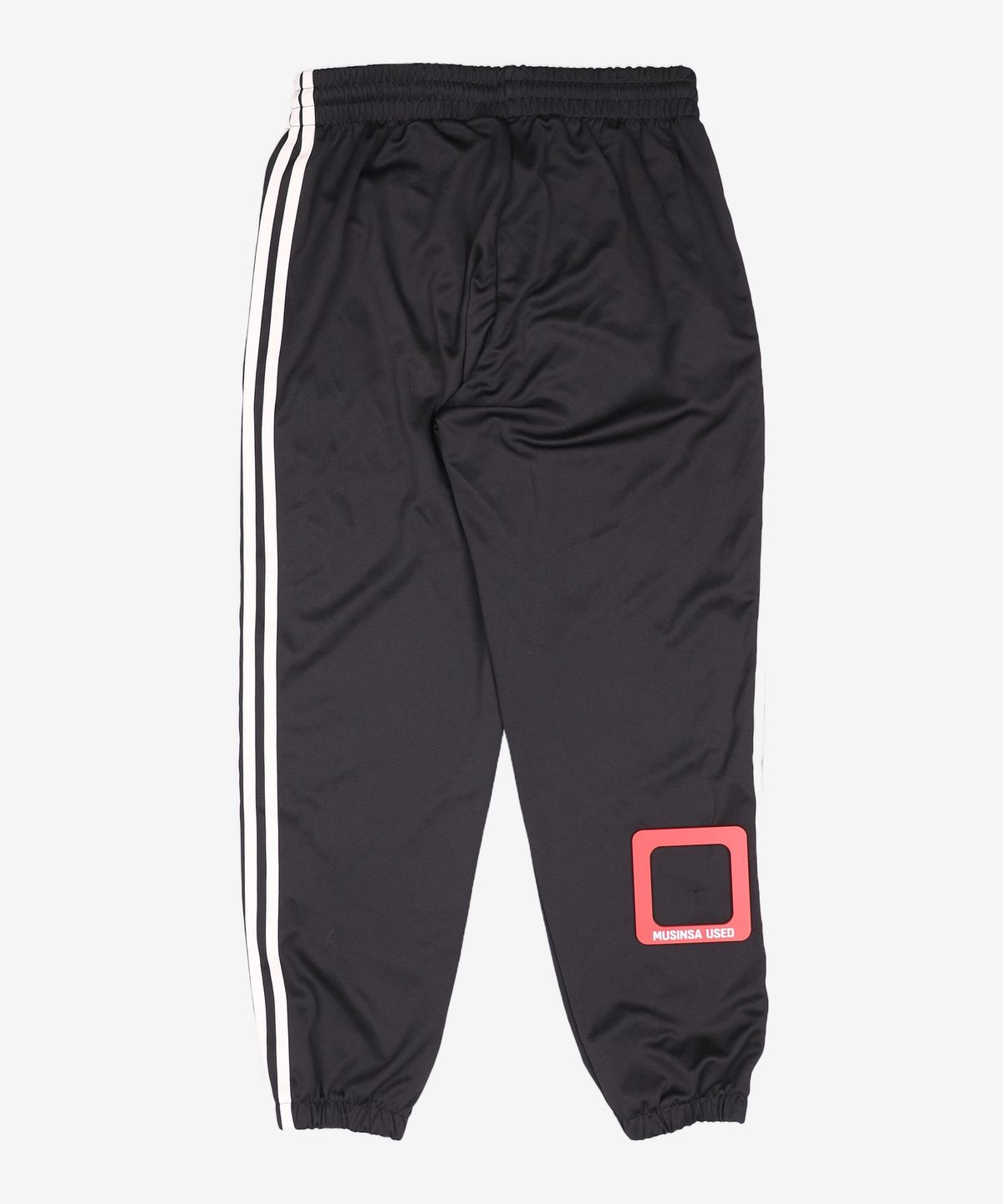 아디다스(ADIDAS) 로고 트레이닝 팬츠 - 블랙 / H37070 M
