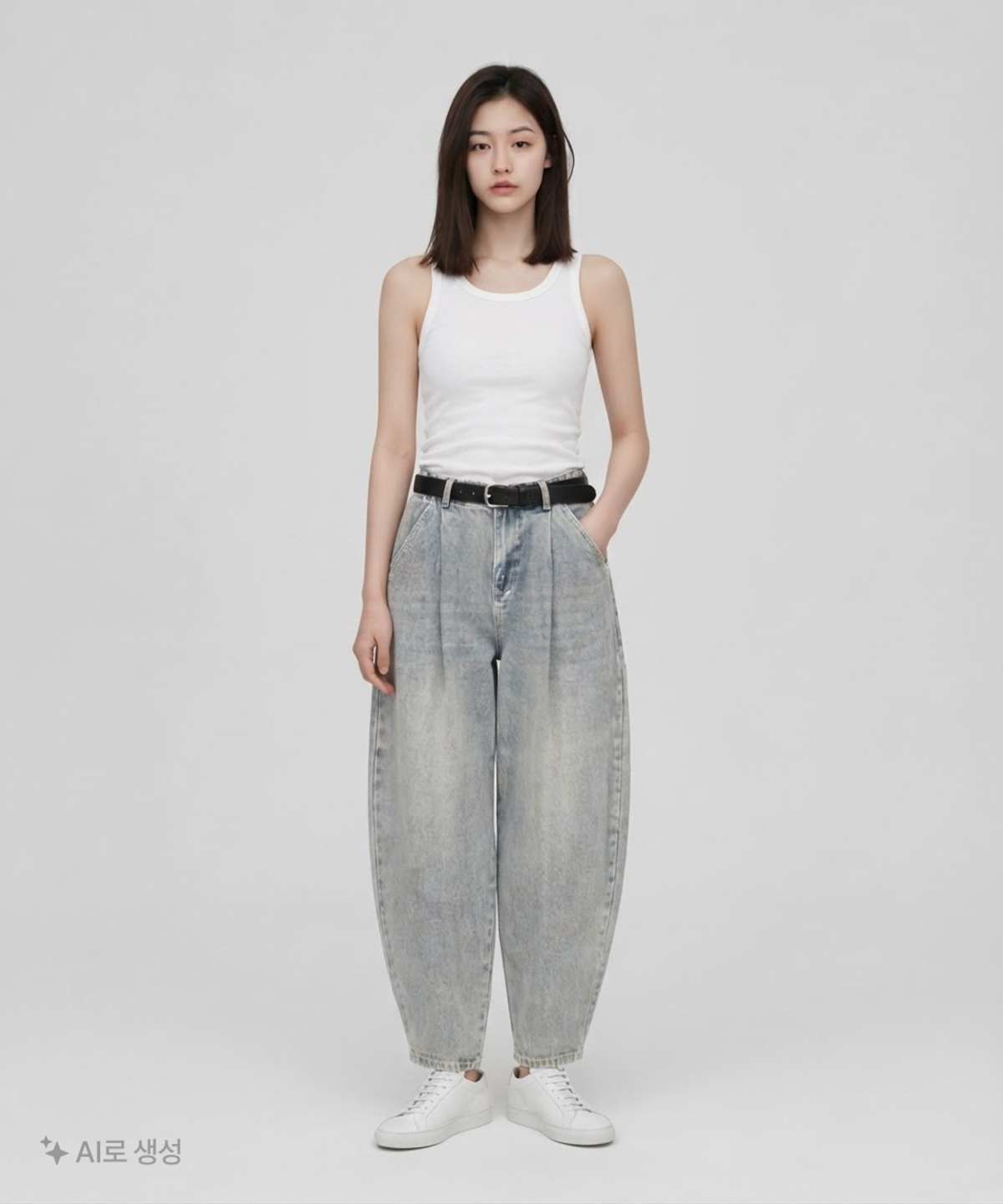 엑스톤즈(XTONZ) 청/데님 팬츠 S