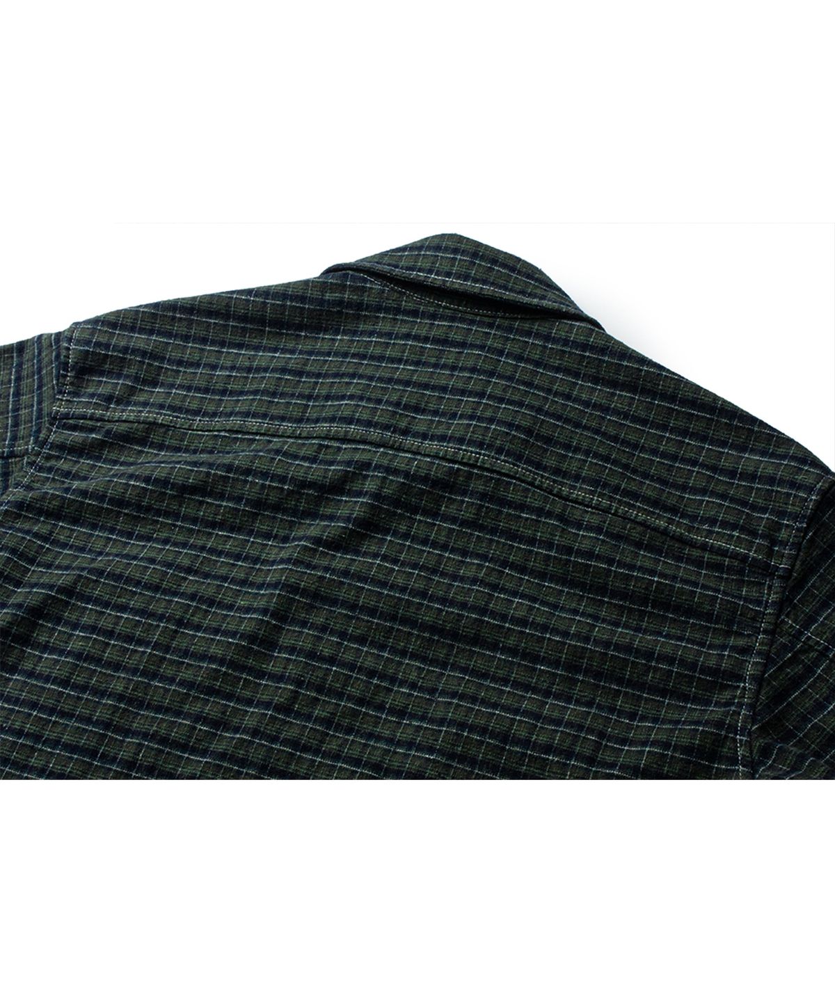 더 레스큐(THE RESQ) FLANNEL TEDDY SHIRT [CLASSIC GREEN]