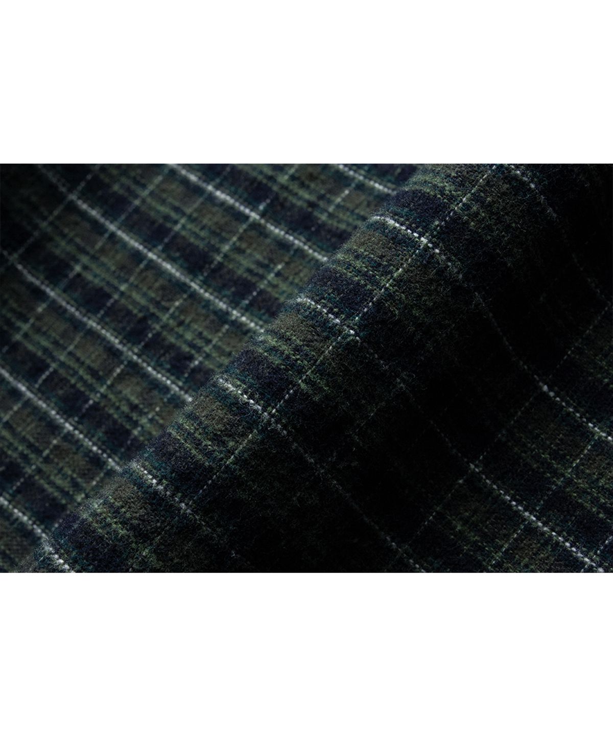 더 레스큐(THE RESQ) FLANNEL TEDDY SHIRT [CLASSIC GREEN]