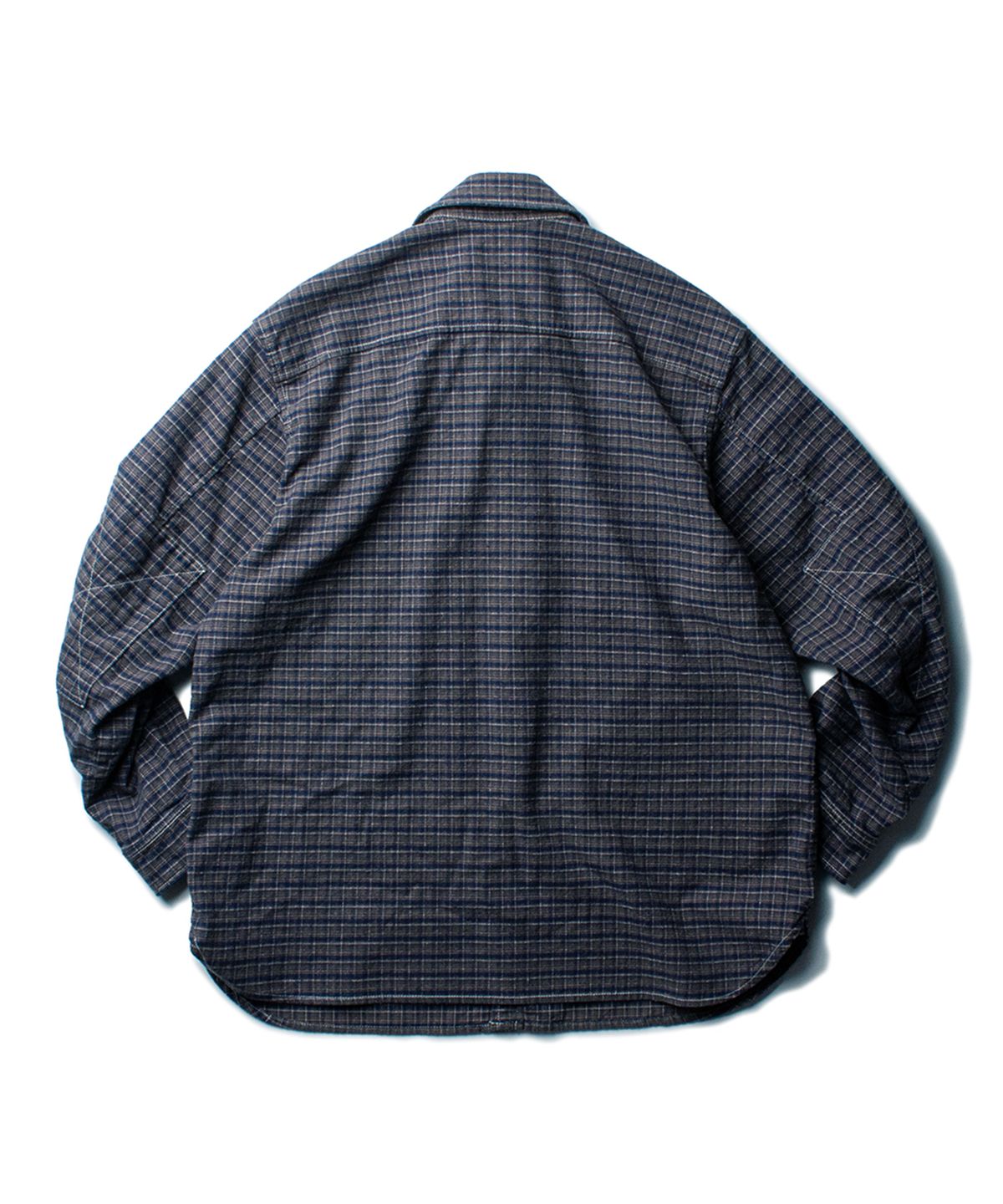 더 레스큐(THE RESQ) FLANNEL TEDDY SHIRT [MIDNIGHT NAVY]