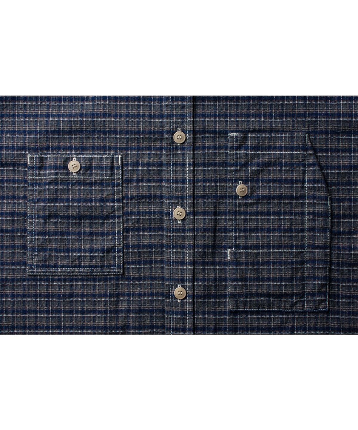 더 레스큐(THE RESQ) FLANNEL TEDDY SHIRT [MIDNIGHT NAVY]