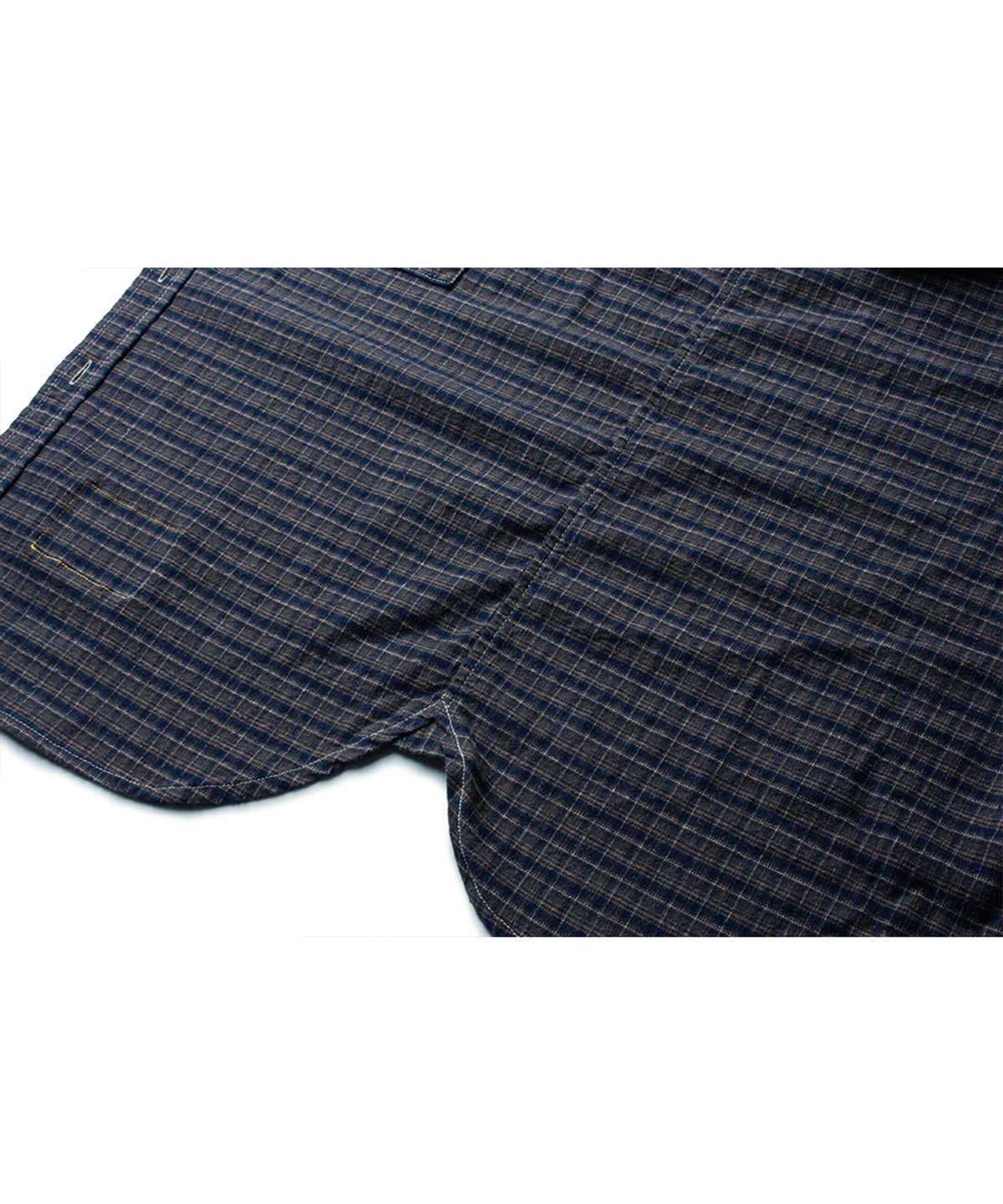 더 레스큐(THE RESQ) FLANNEL TEDDY SHIRT [MIDNIGHT NAVY]
