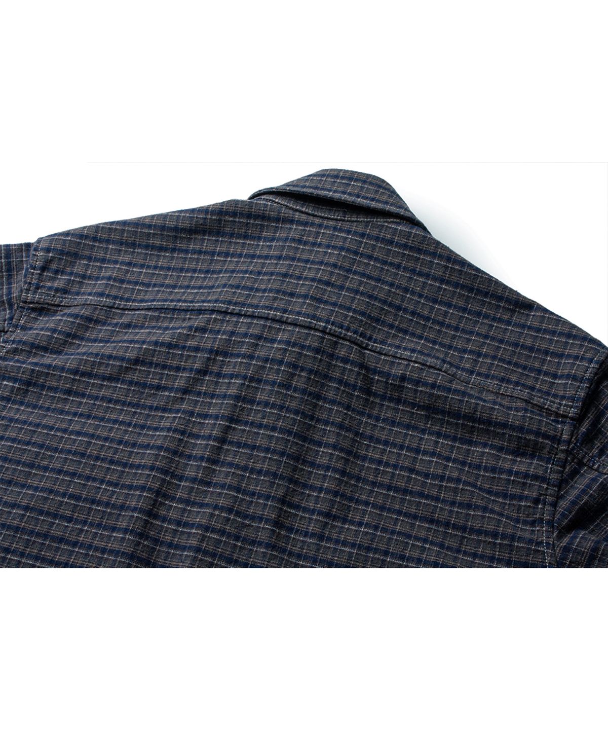 더 레스큐(THE RESQ) FLANNEL TEDDY SHIRT [MIDNIGHT NAVY]