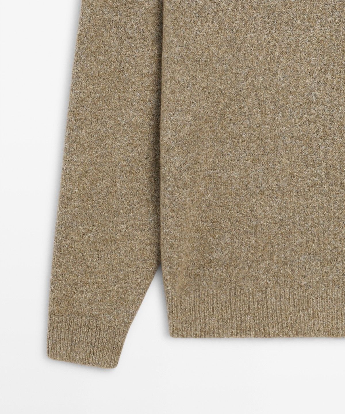 마시모두띠(MASSIMO DUTTI) 코튼 라운드넥 니트 스웨터
