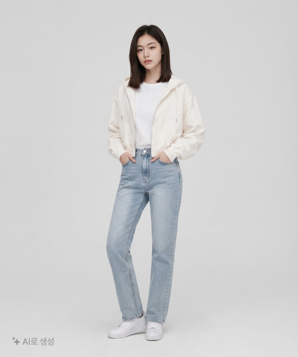 무신사 스탠다드(MUSINSA STANDARD) 후드 집업 S