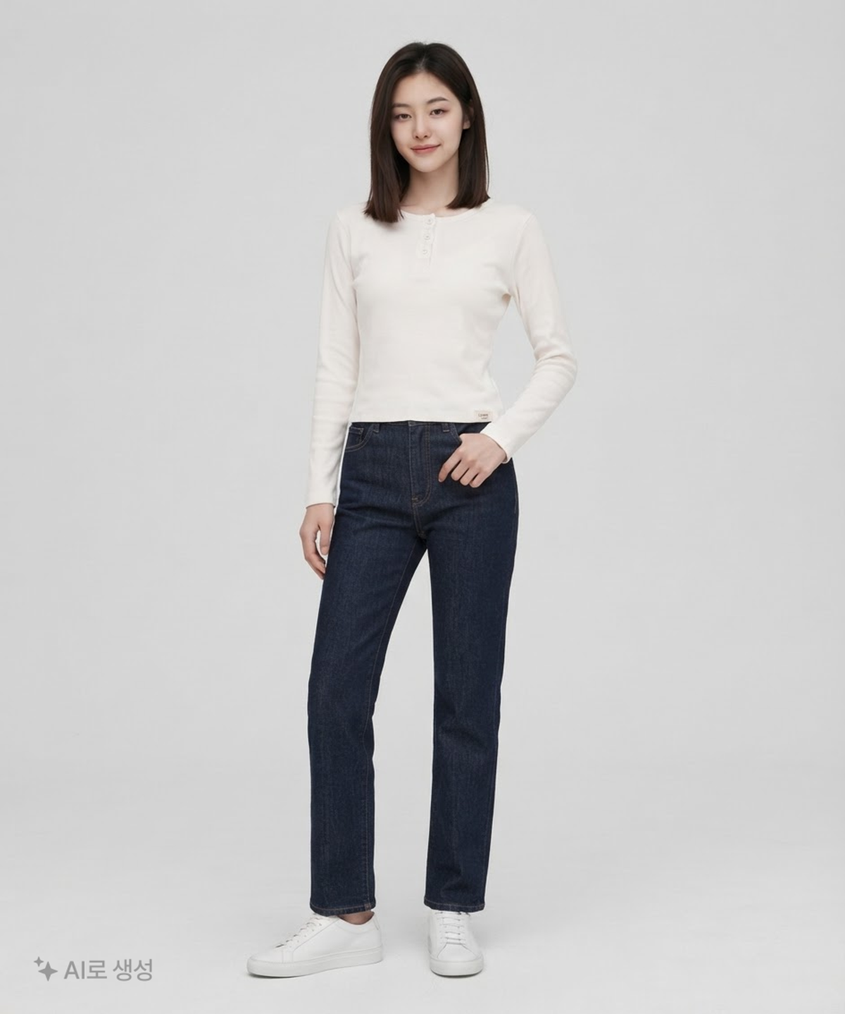 글로니(GLOWNY) 긴소매 티셔츠 S
