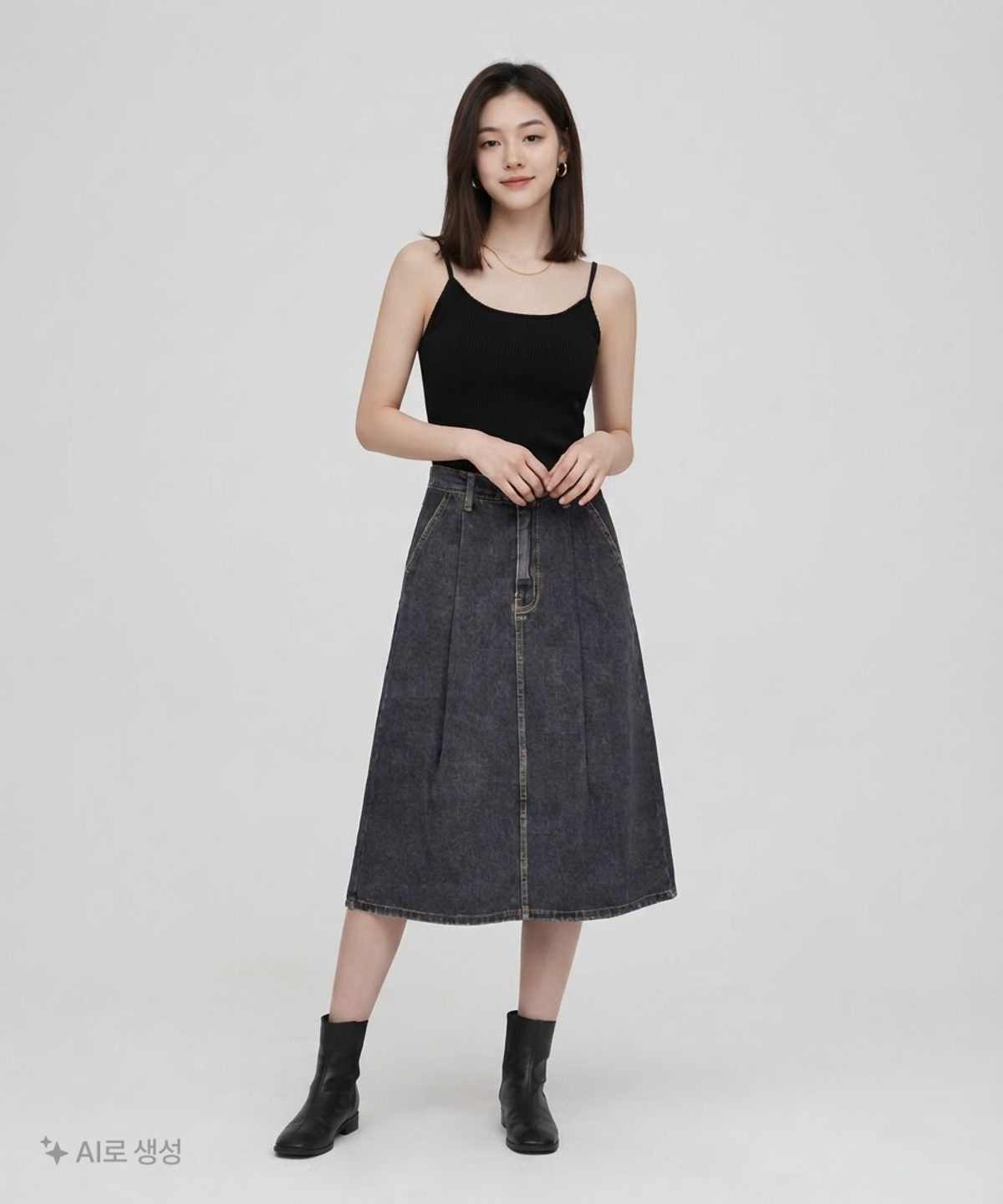 룸페커(ROOMPACKER) 롱스커트 S