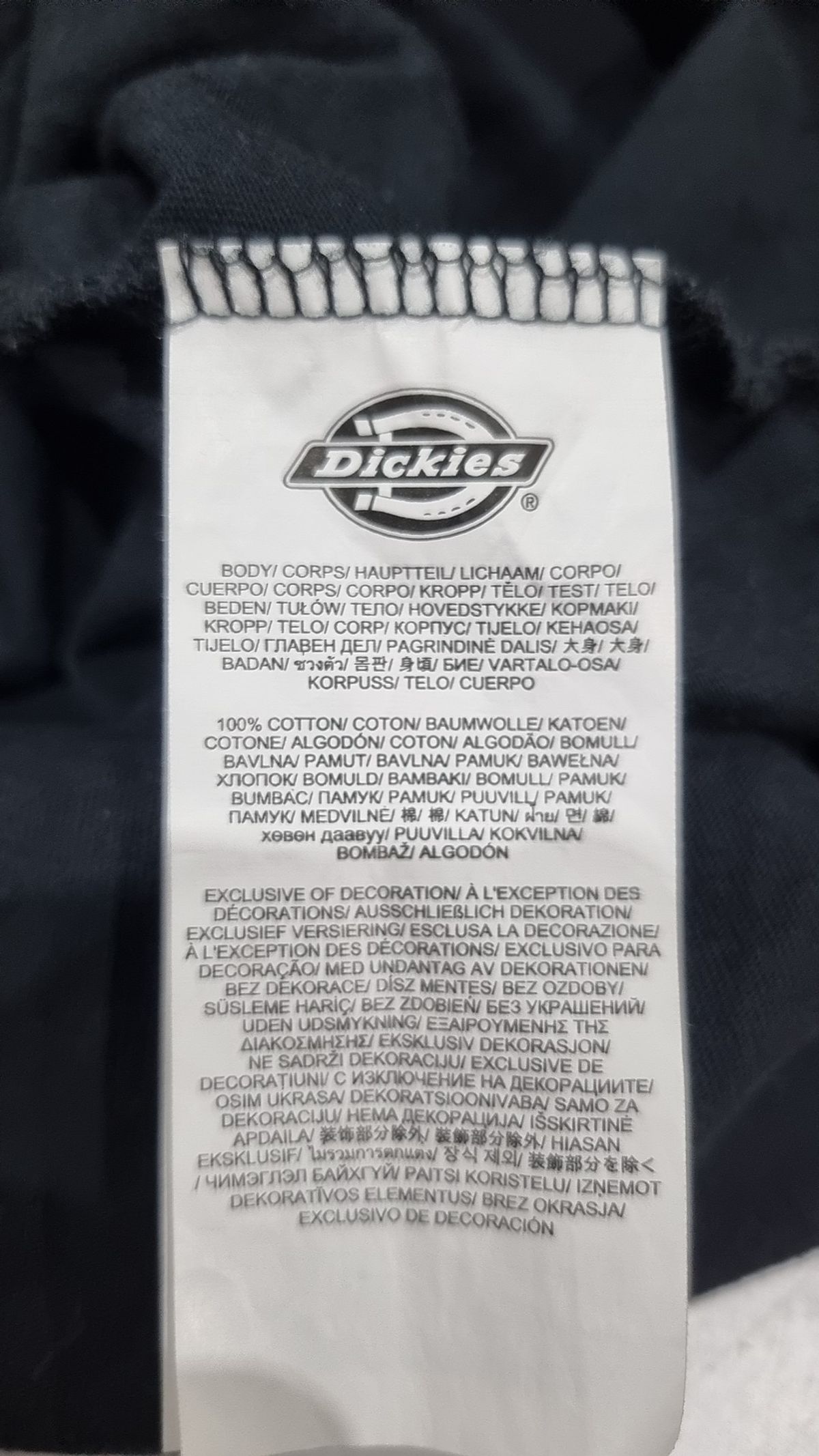 디키즈(DICKIES) 반소매 티셔츠 XXL