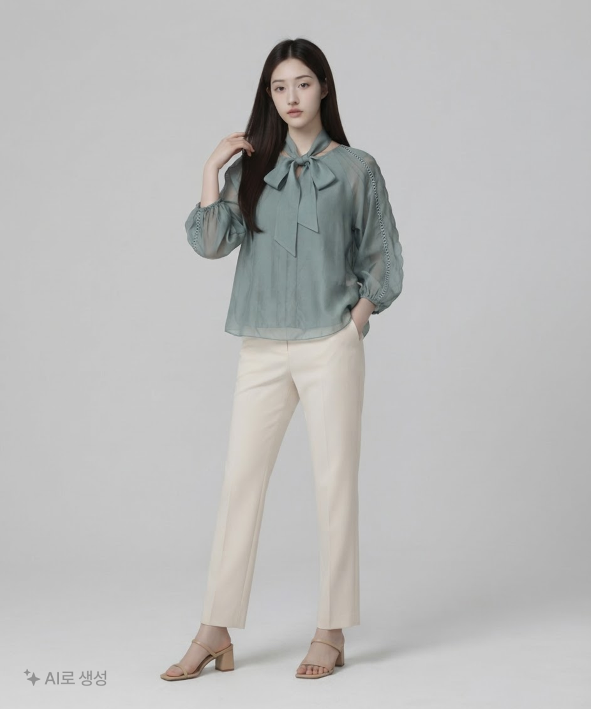 듀엘(DEWL) 블라우스 55