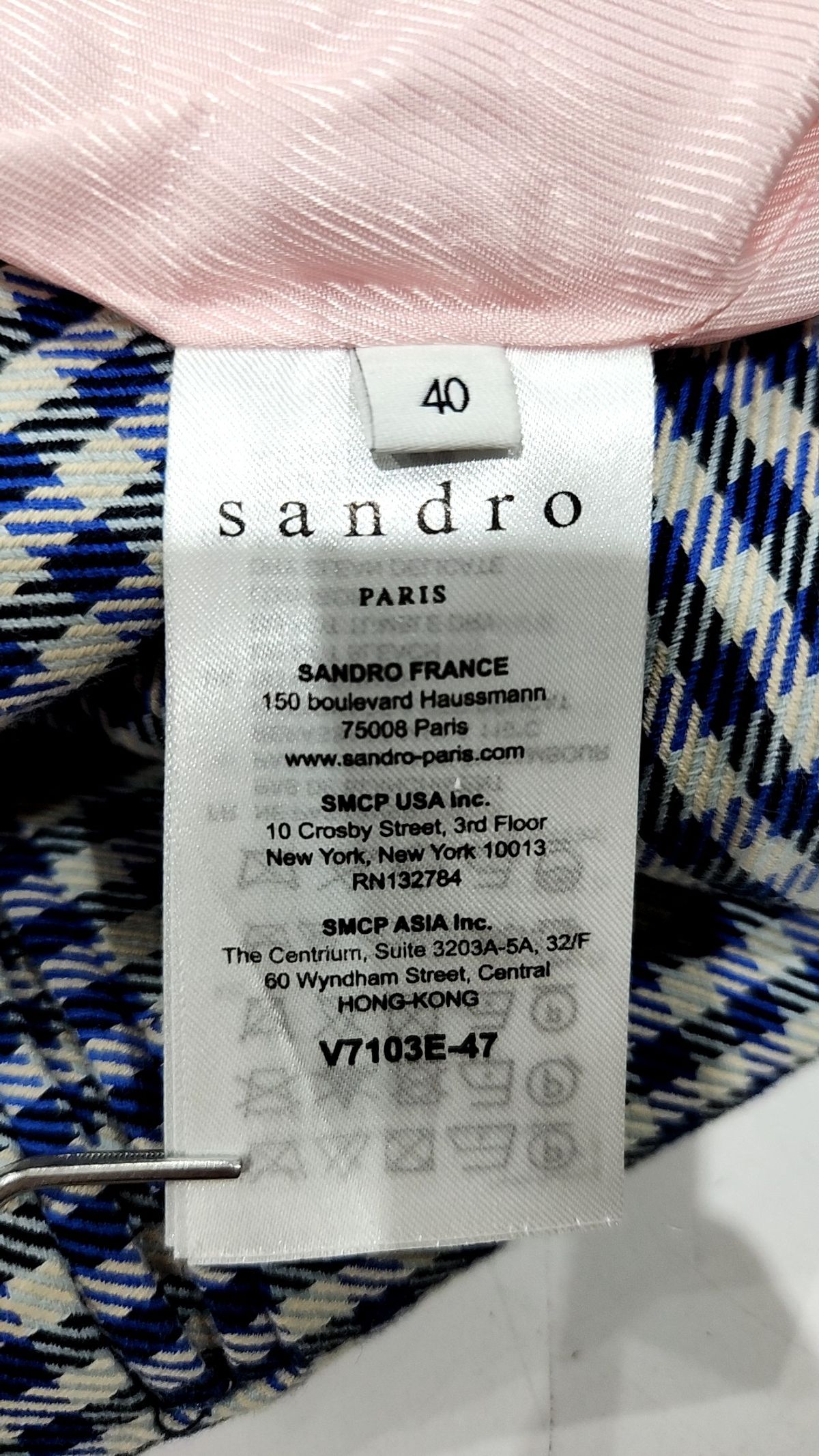 산드로(Sandro) 슈트/블레이저 재킷 40