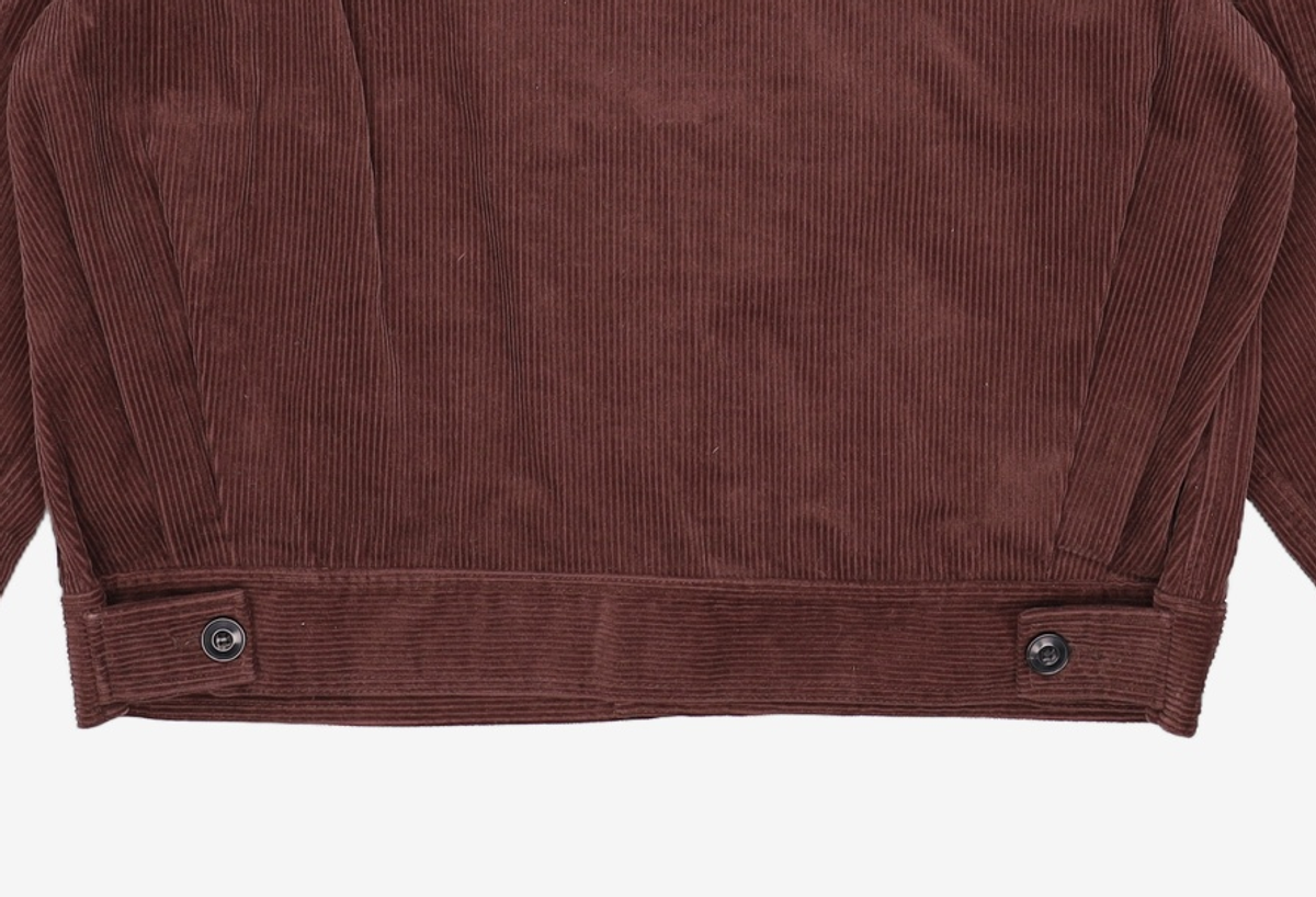 프리즘웍스(FRIZMWORKS) CORDUROY TRUCKER JACKET _ BROWN M