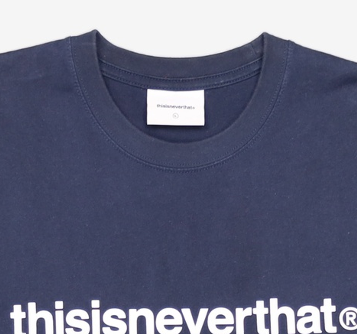 디스이즈네버댓(THISISNEVERTHAT) T-Logo Tee L