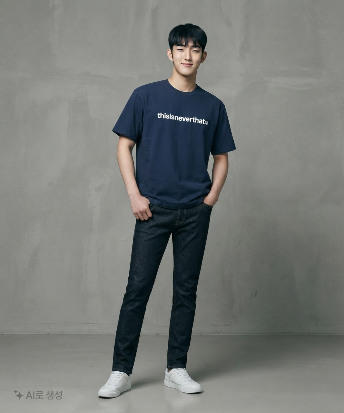 디스이즈네버댓(THISISNEVERTHAT) T-Logo Tee L
