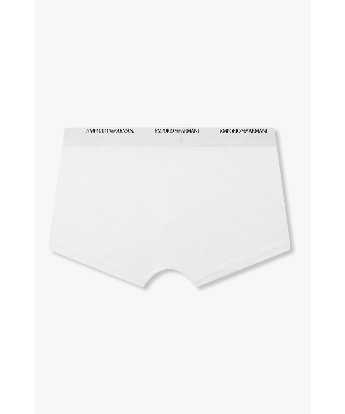 엠포리오 아르마니 언더웨어(EMPORIO ARMANI UNDERWEAR) 남성 로고 심 코튼 드로즈 _화이트_0816312019