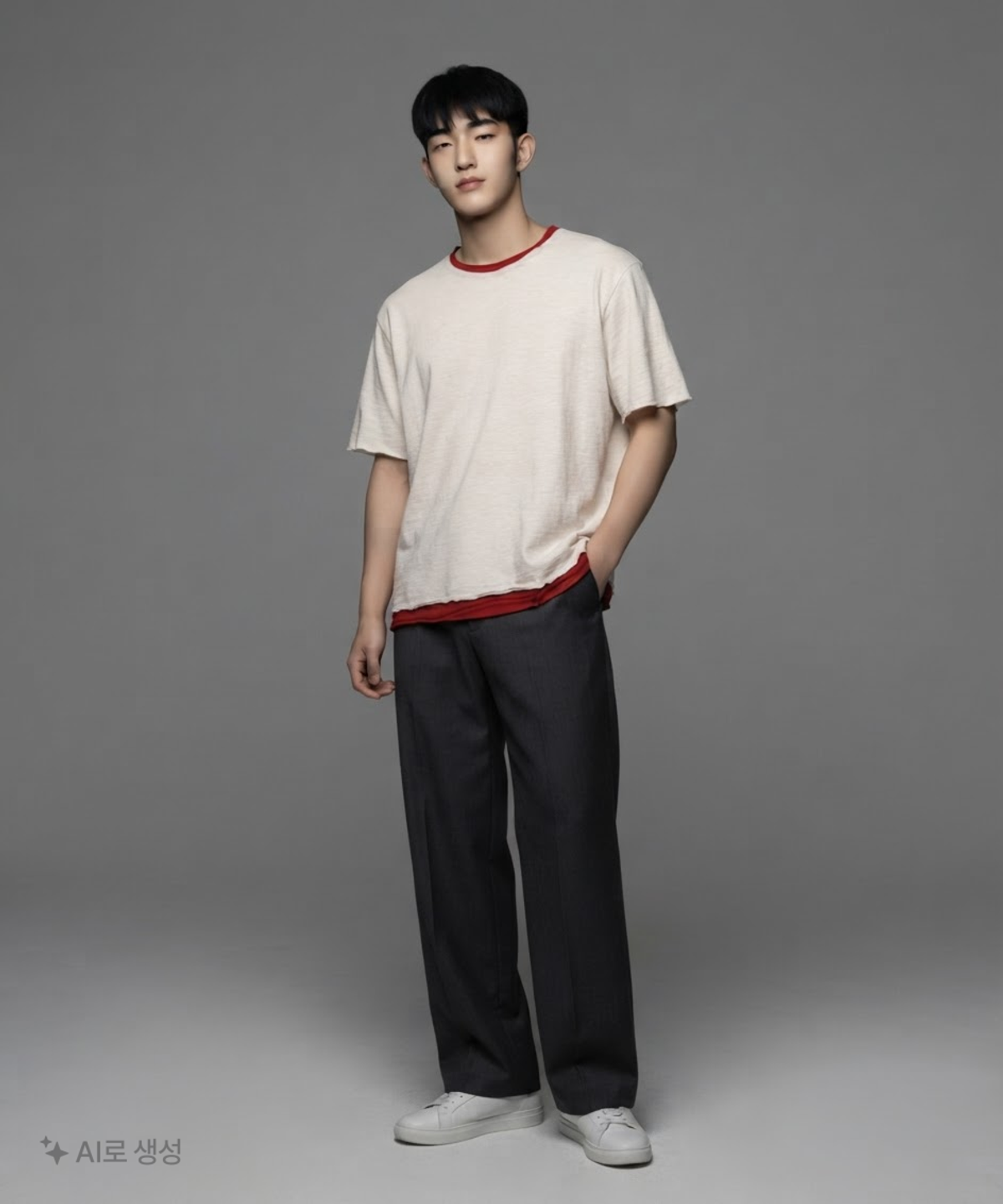 도프제이슨(DOFFJASON) 컷오프 레이어드 슬럽 티셔츠 XXL