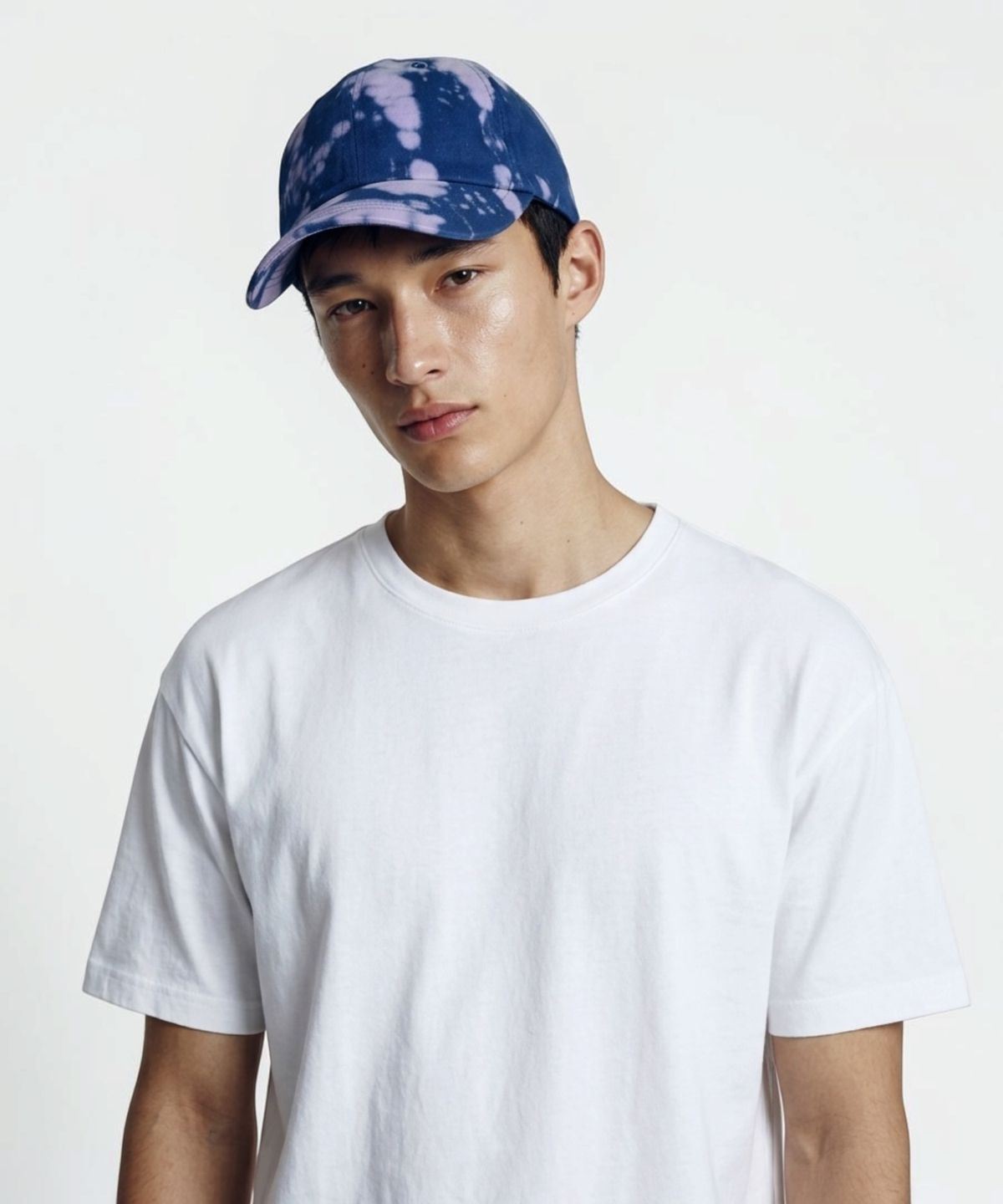 본슬리피(BORN SLIPPY) Addicted Splash Washed Cap (Blueberry Sherbet)