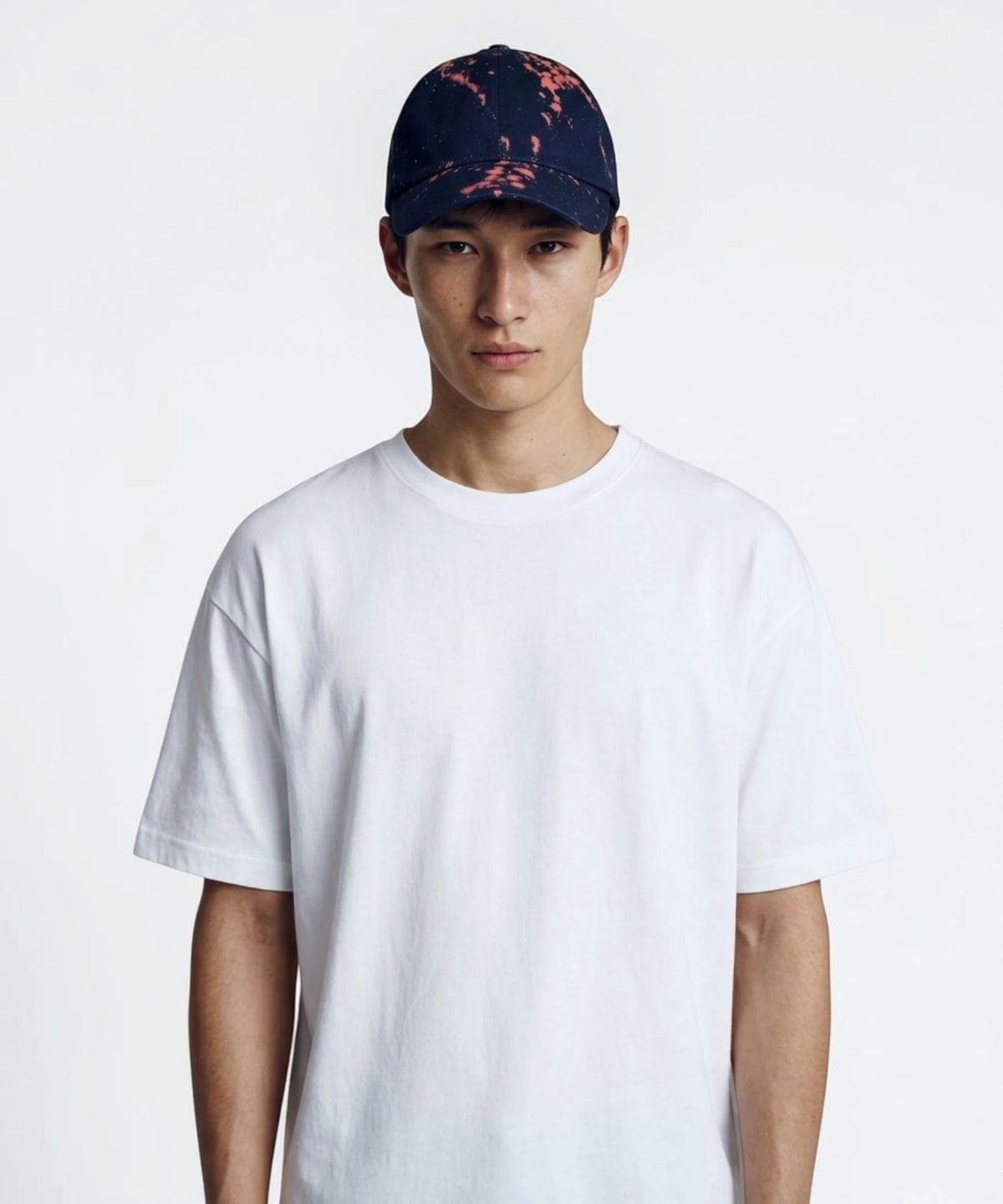 본슬리피(BORN SLIPPY) Addicted Splash Washed Cap (Cherry Coke)
