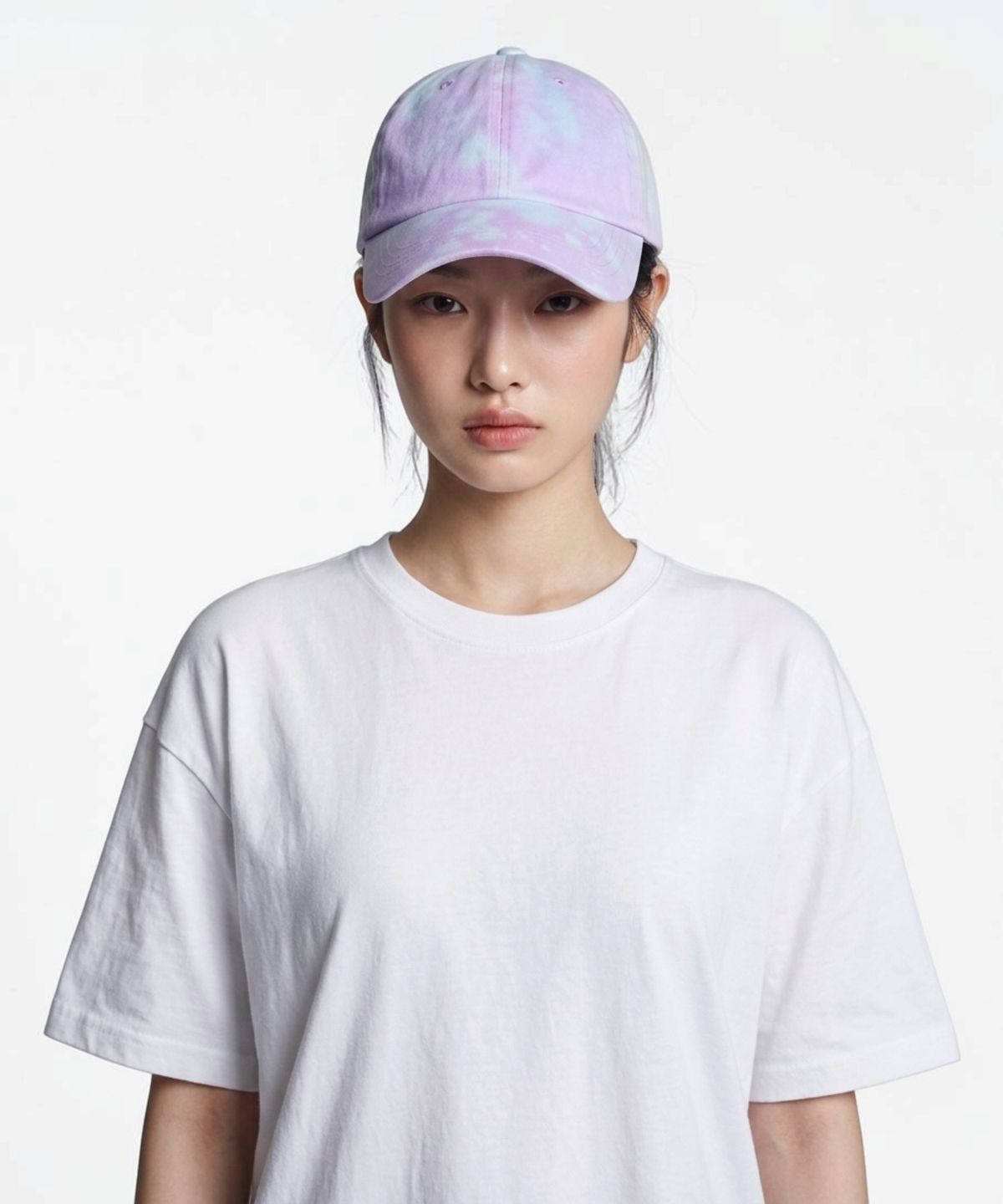 본슬리피(BORN SLIPPY) Addicted Splash Washed Cap (Cotton Candy)