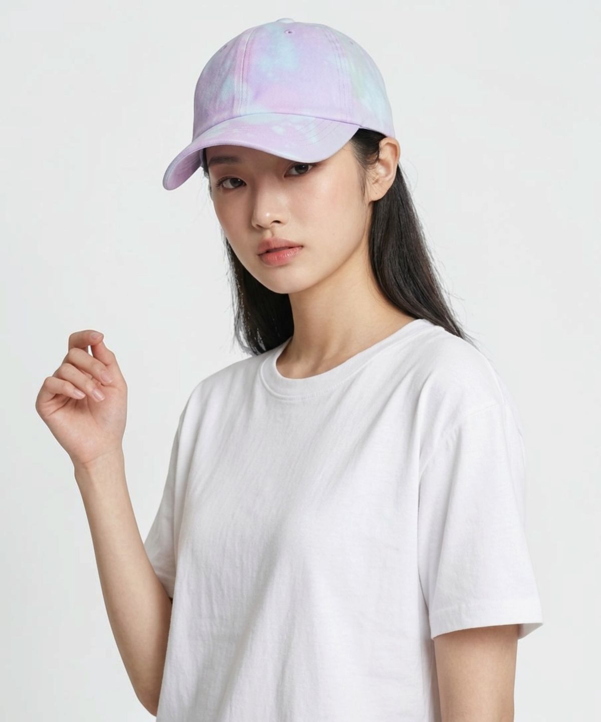 본슬리피(BORN SLIPPY) Addicted Splash Washed Cap (Cotton Candy)