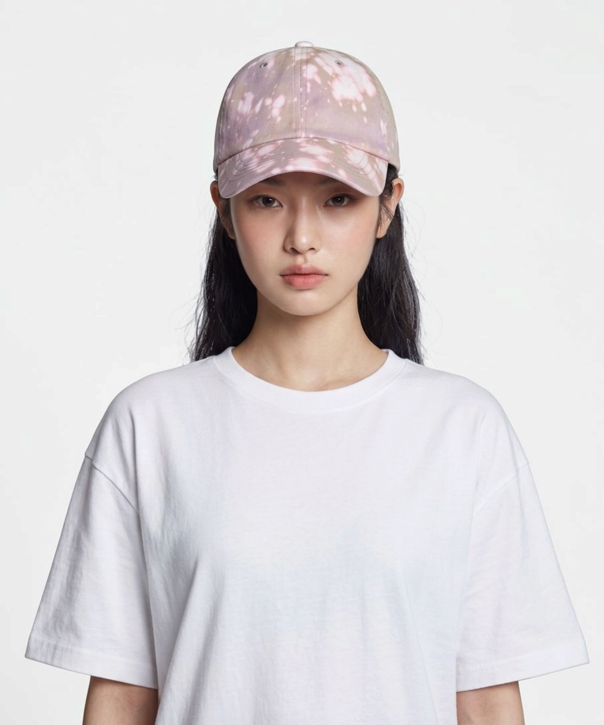 본슬리피(BORN SLIPPY) Addicted Splash Washed Cap (Smoky Marshmallow)