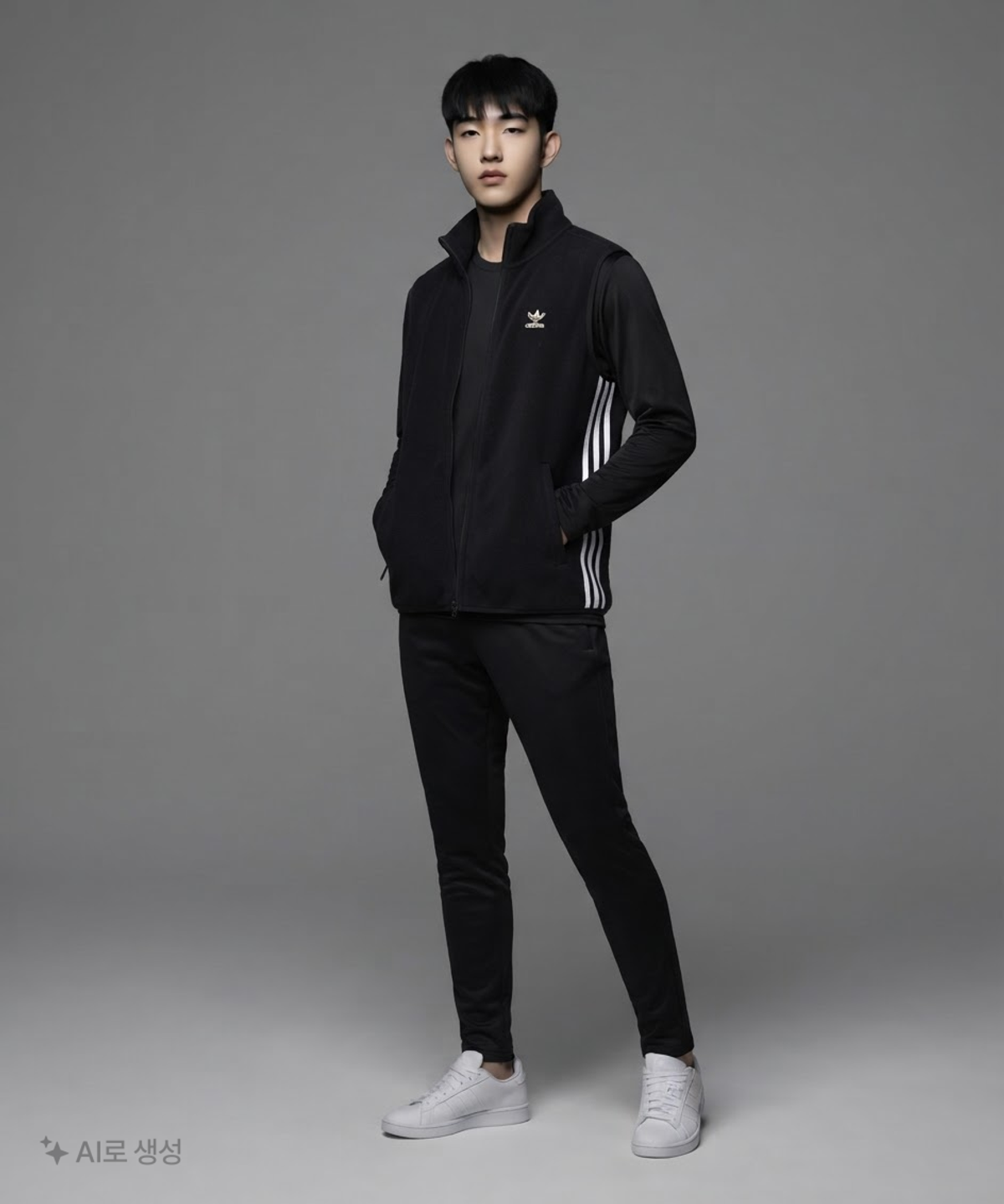 아디다스(ADIDAS) 아디컬러 3S 플리스 베스트 HK7392 L