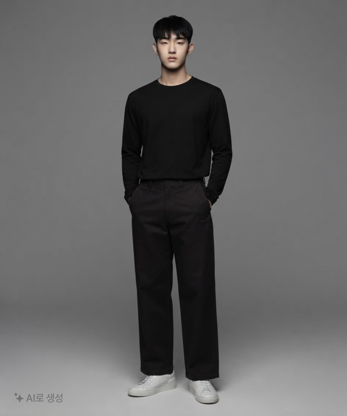 무신사 스탠다드(MUSINSA STANDARD) 백 사틴 와이드 오피서 팬츠 31