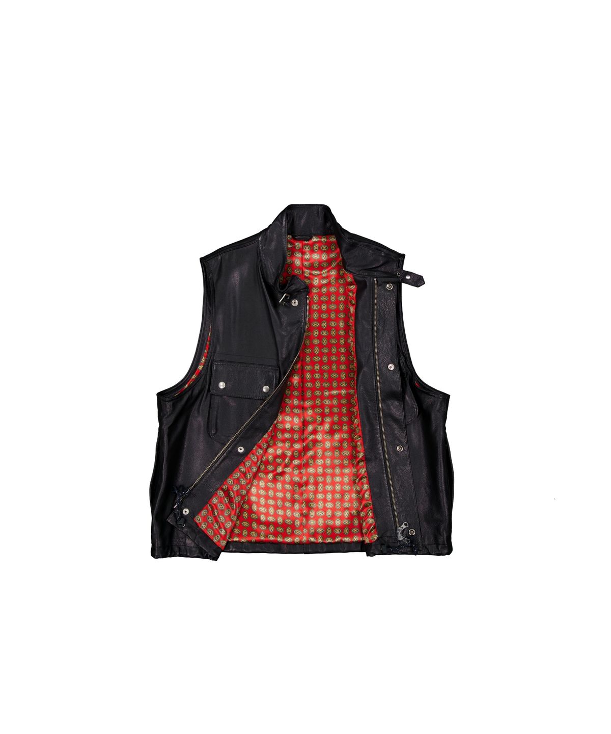 플레이백(PLAYBACK) HUNTING GOAT LEATHER VEST