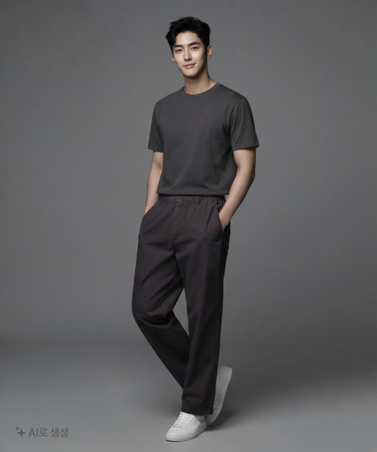 유니클로(UNIQLO) 코튼 팬츠 L