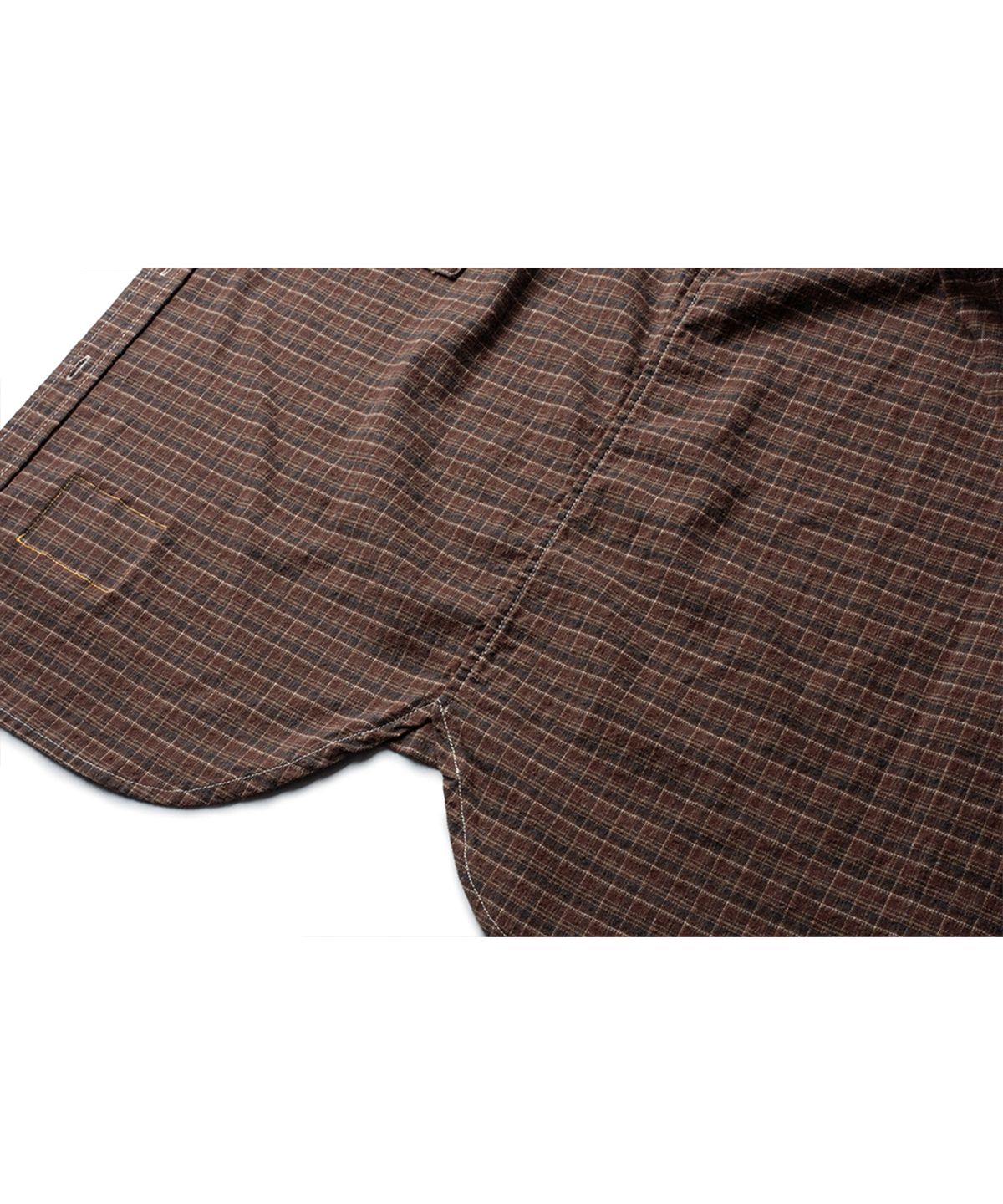 더 레스큐(THE RESQ) FLANNEL TEDDY SHIRT [VINTAGE AMBER]